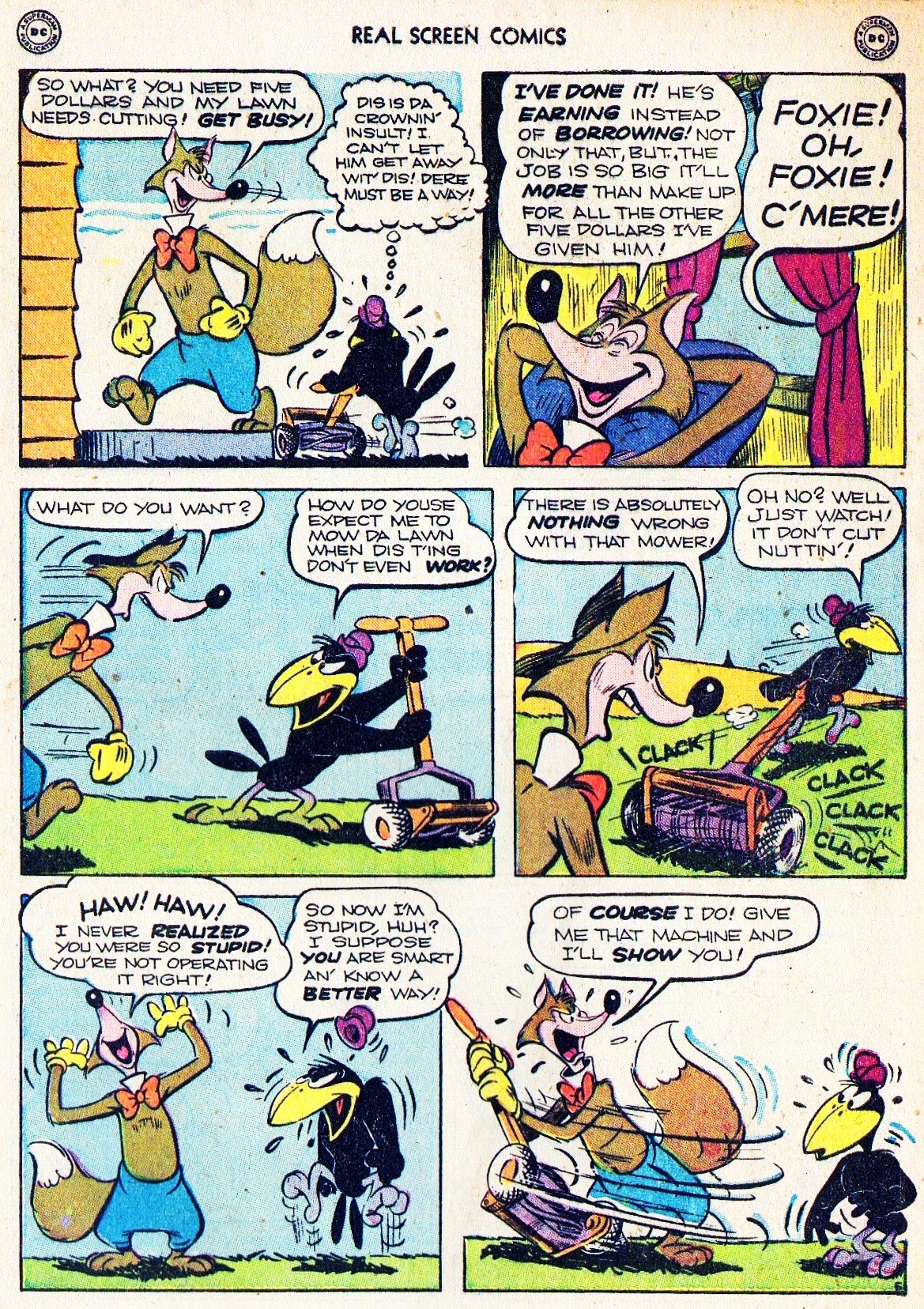 Read online Real Screen Comics comic -  Issue #25 - 7