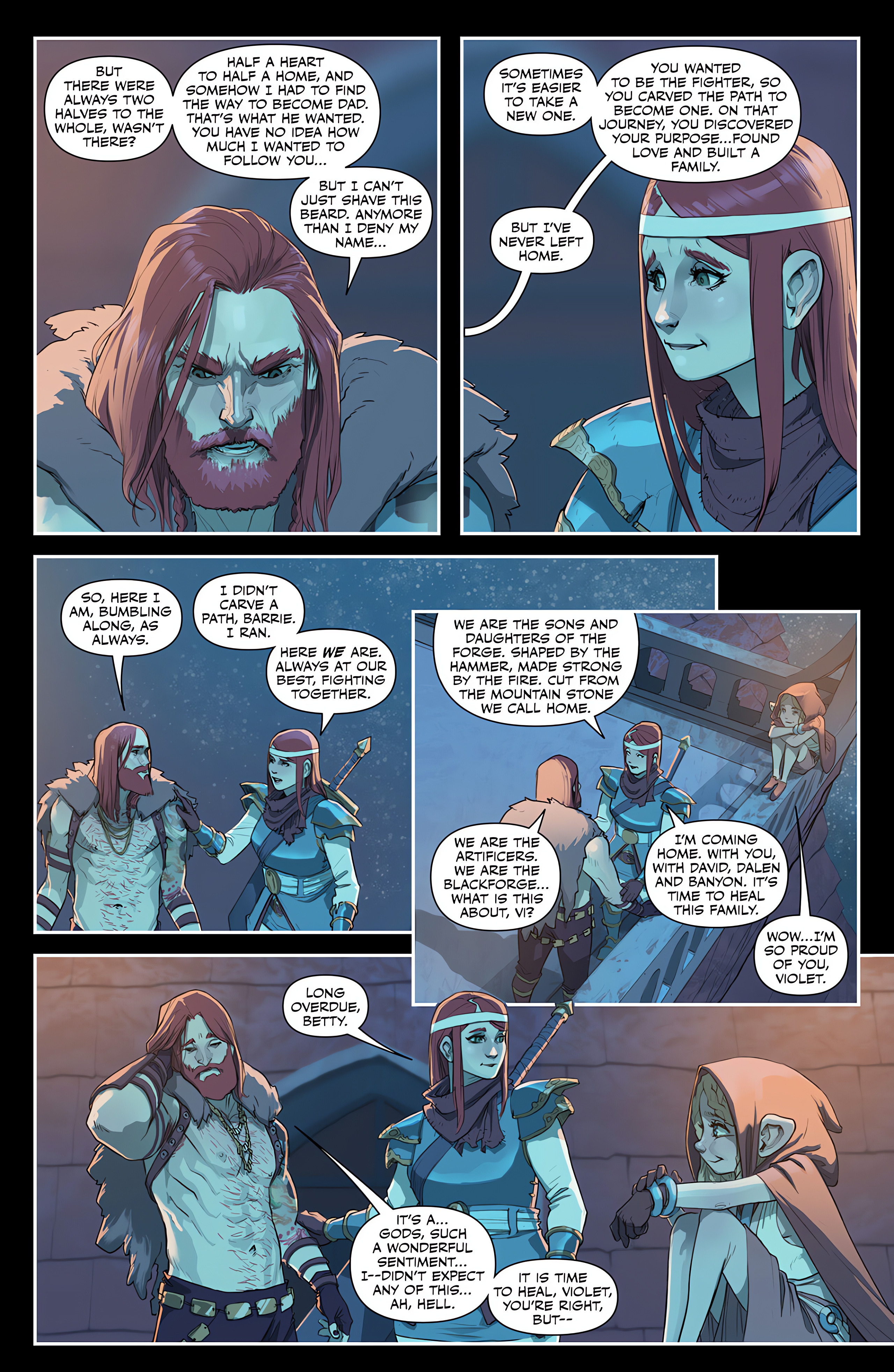 Read online Rat Queens: Sisters Warriors Queens comic -  Issue # TPB - 36