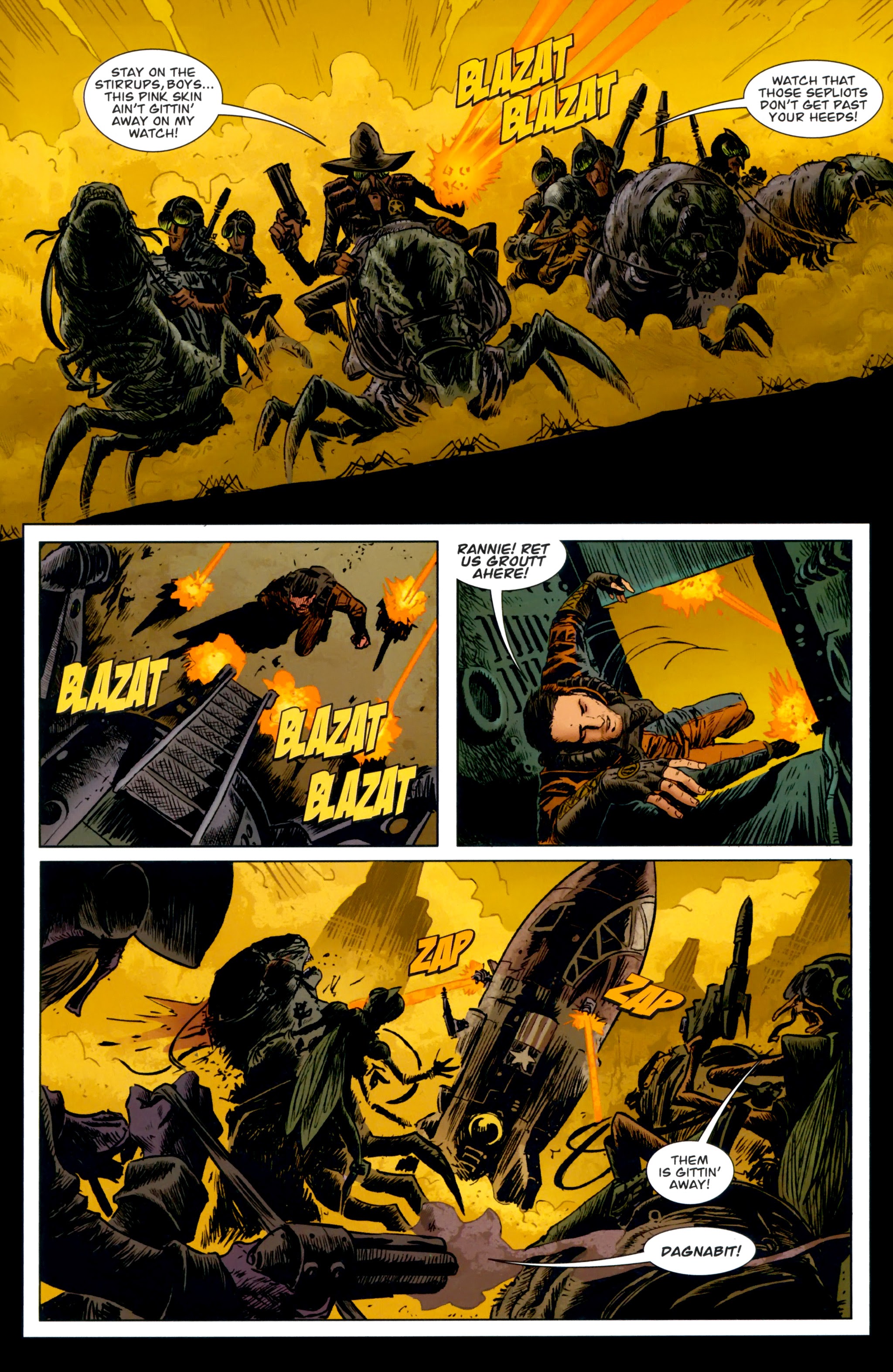 Read online Fear Agent comic -  Issue #11 - 13