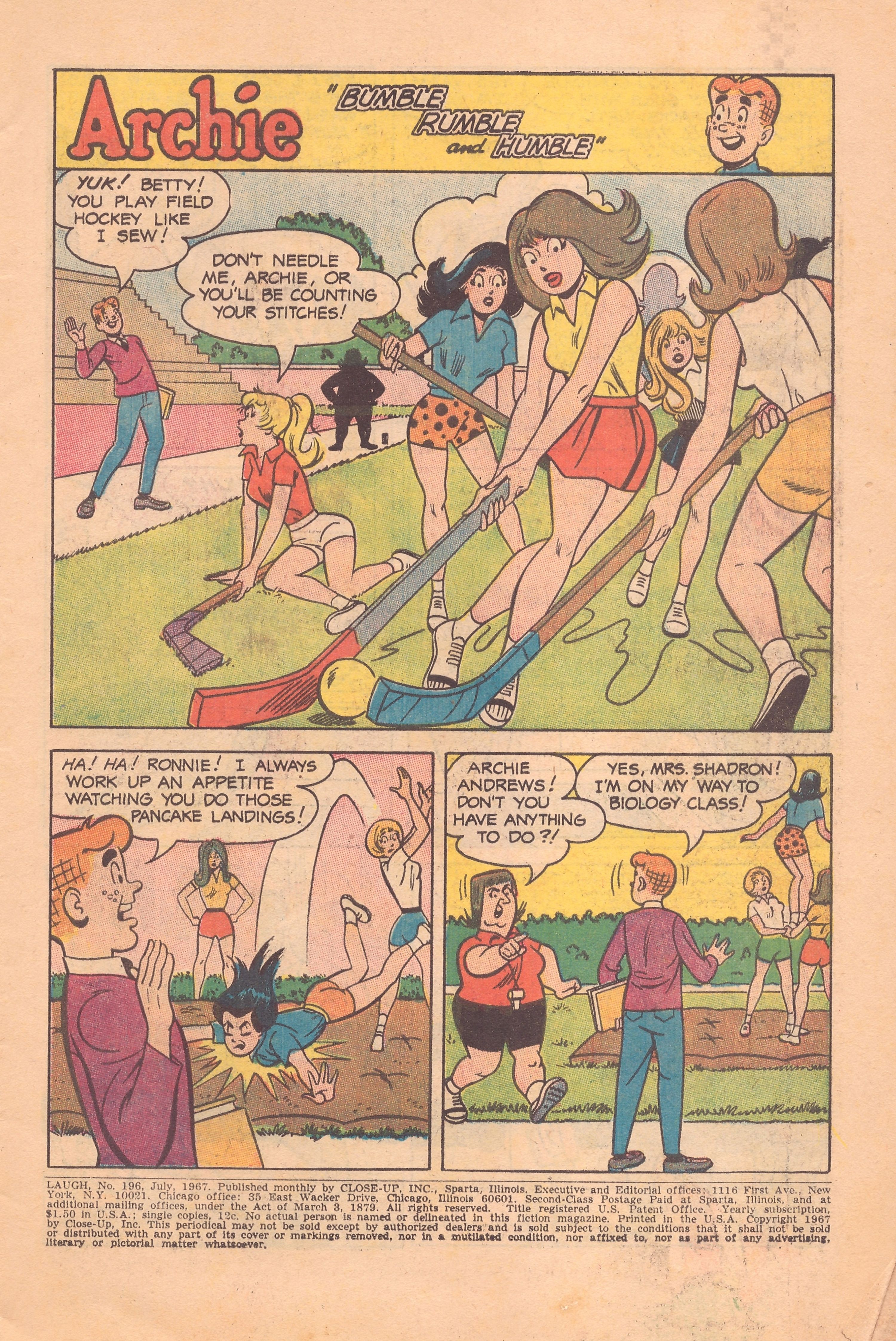 Read online Laugh (Comics) comic -  Issue #196 - 3