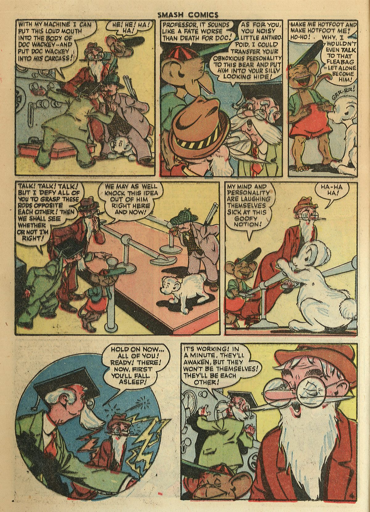 Read online Smash Comics comic -  Issue #61 - 6
