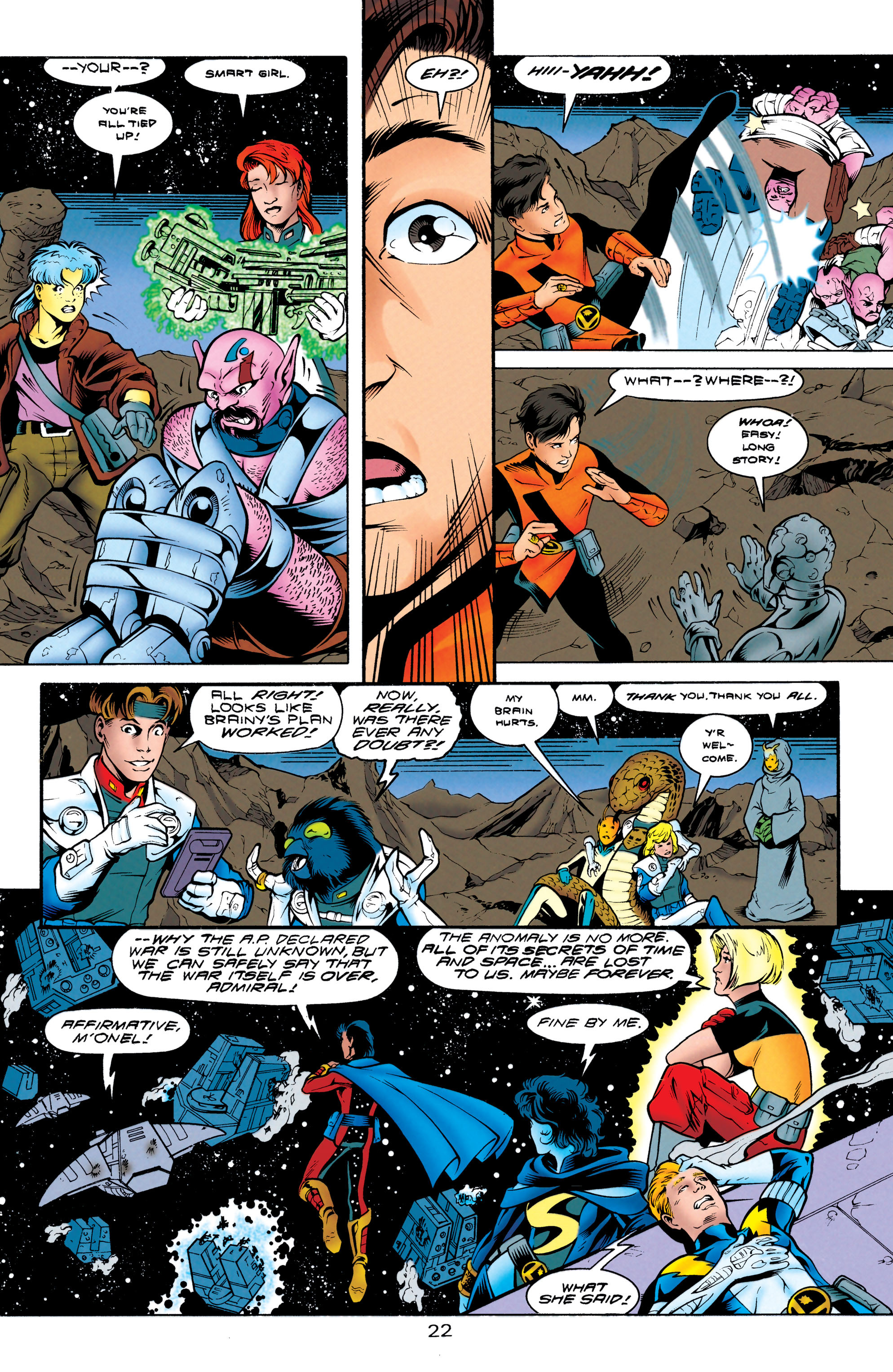 Read online Legionnaires comic -  Issue #64 - 23