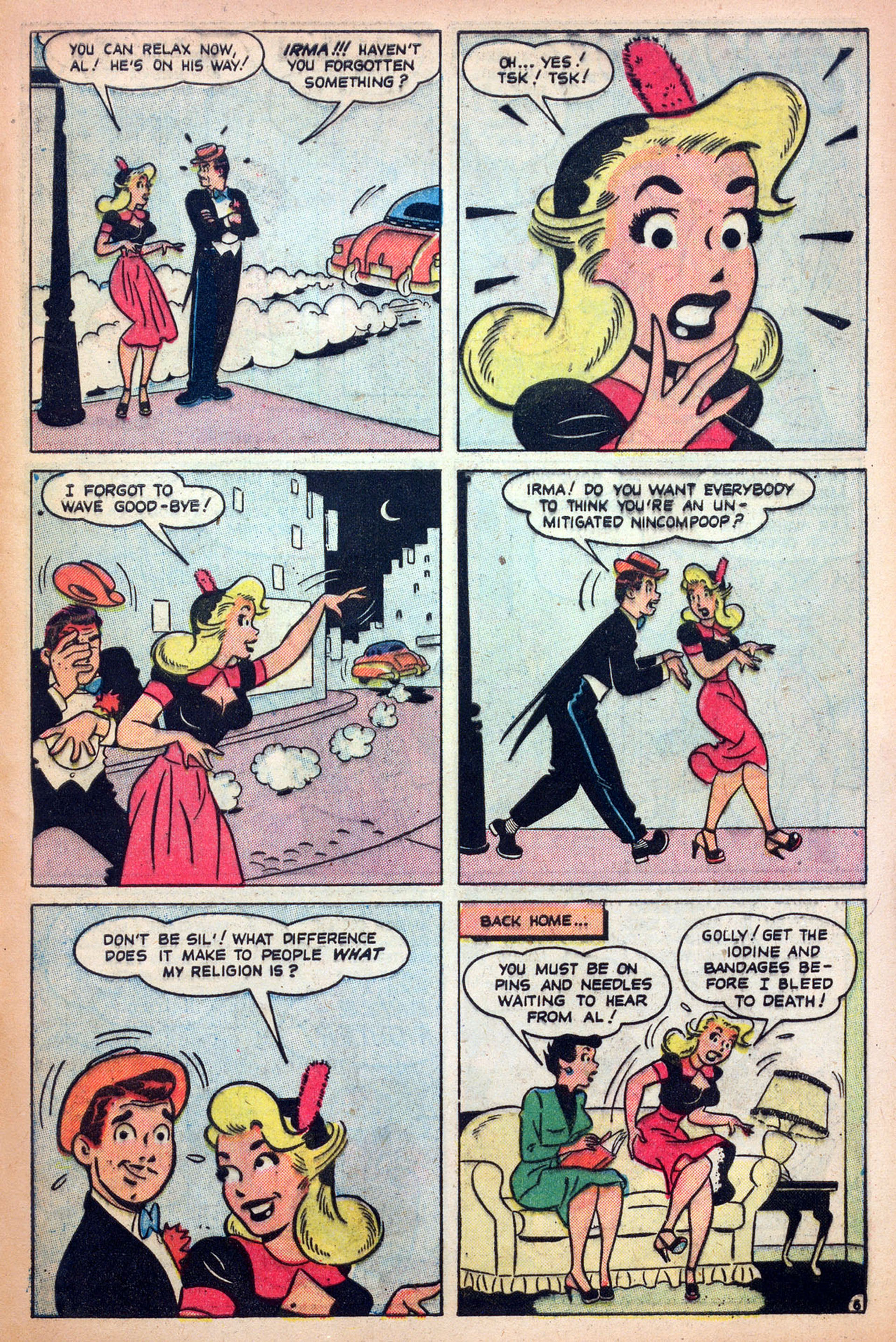Read online My Friend Irma comic -  Issue #4 - 47
