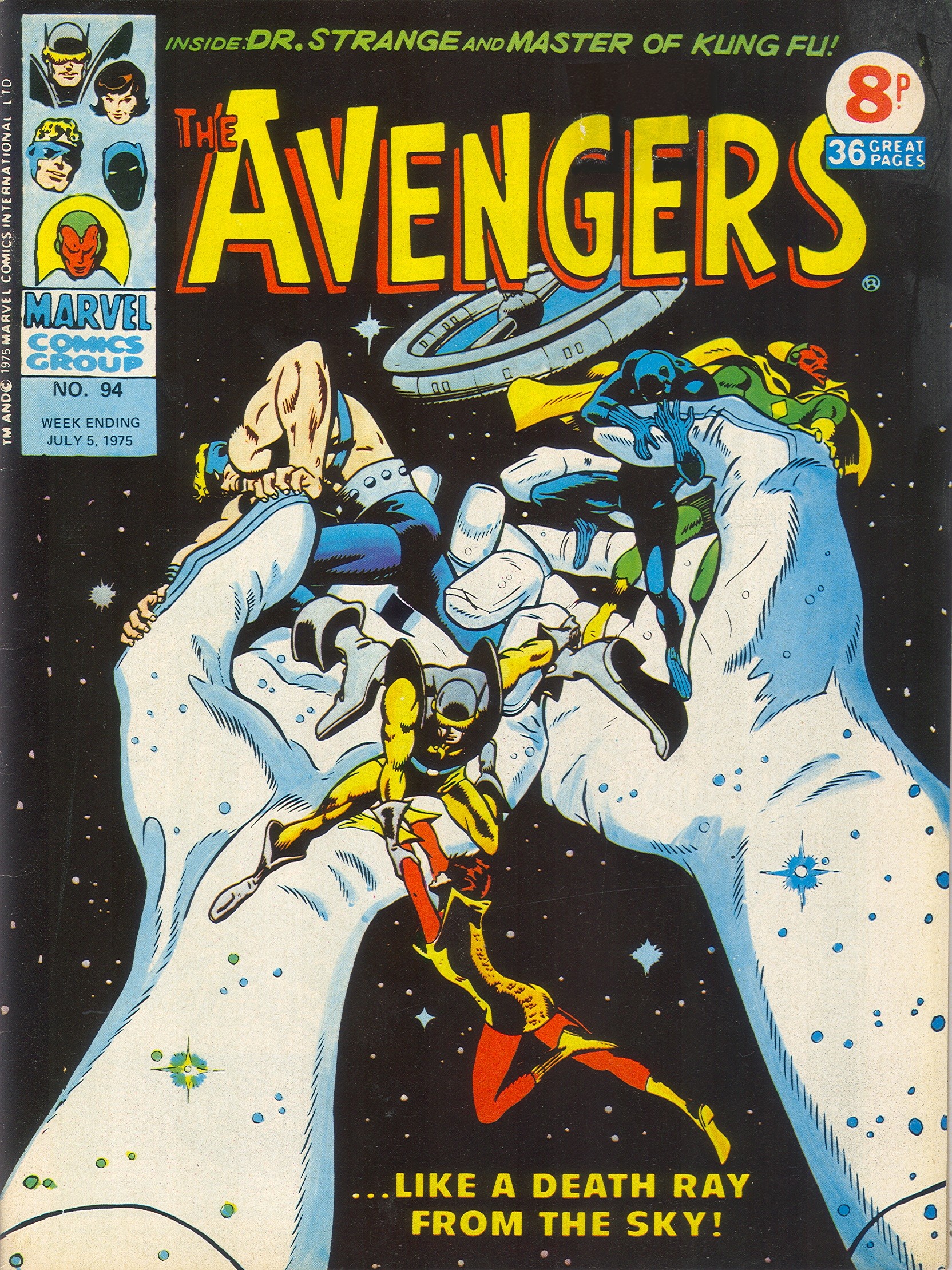 Read online The Avengers (1973) comic -  Issue #94 - 1