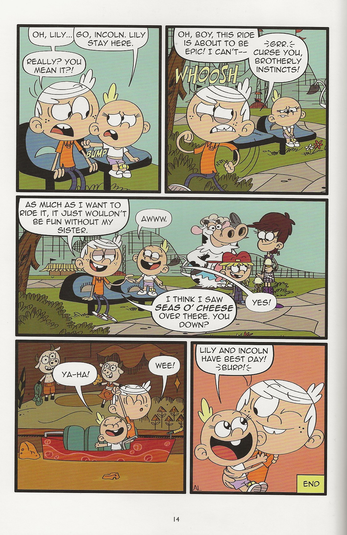 Read online The Loud House comic -  Issue #19 - 14