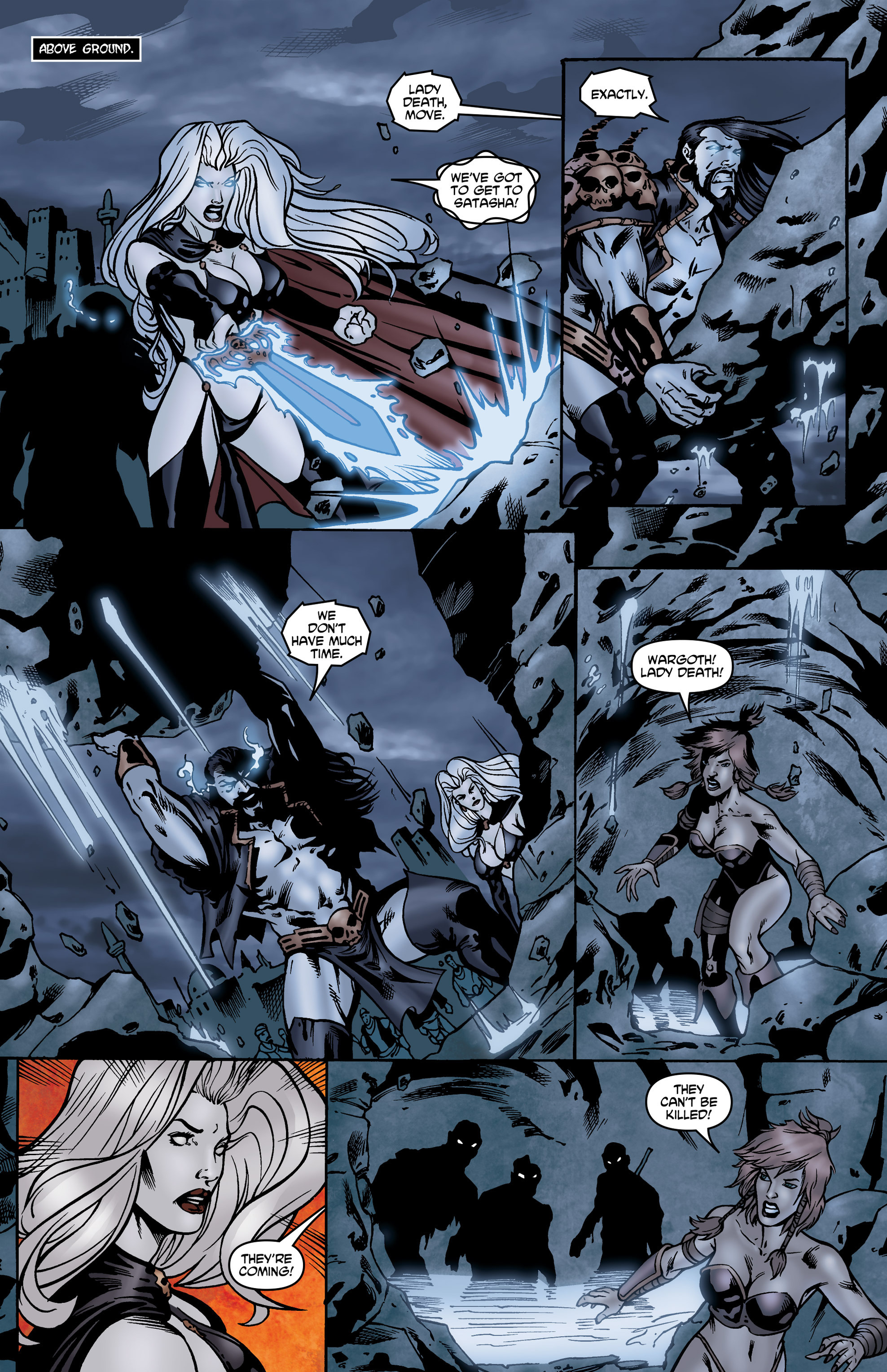 Read online Lady Death Origins comic -  Issue #7 - 19