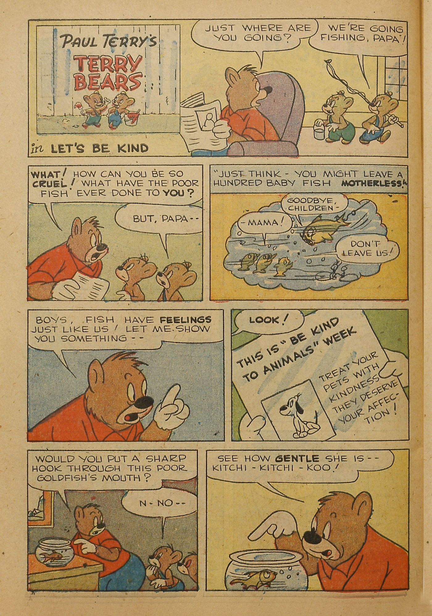 Read online Paul Terry's Mighty Mouse Comics comic -  Issue #40 - 78
