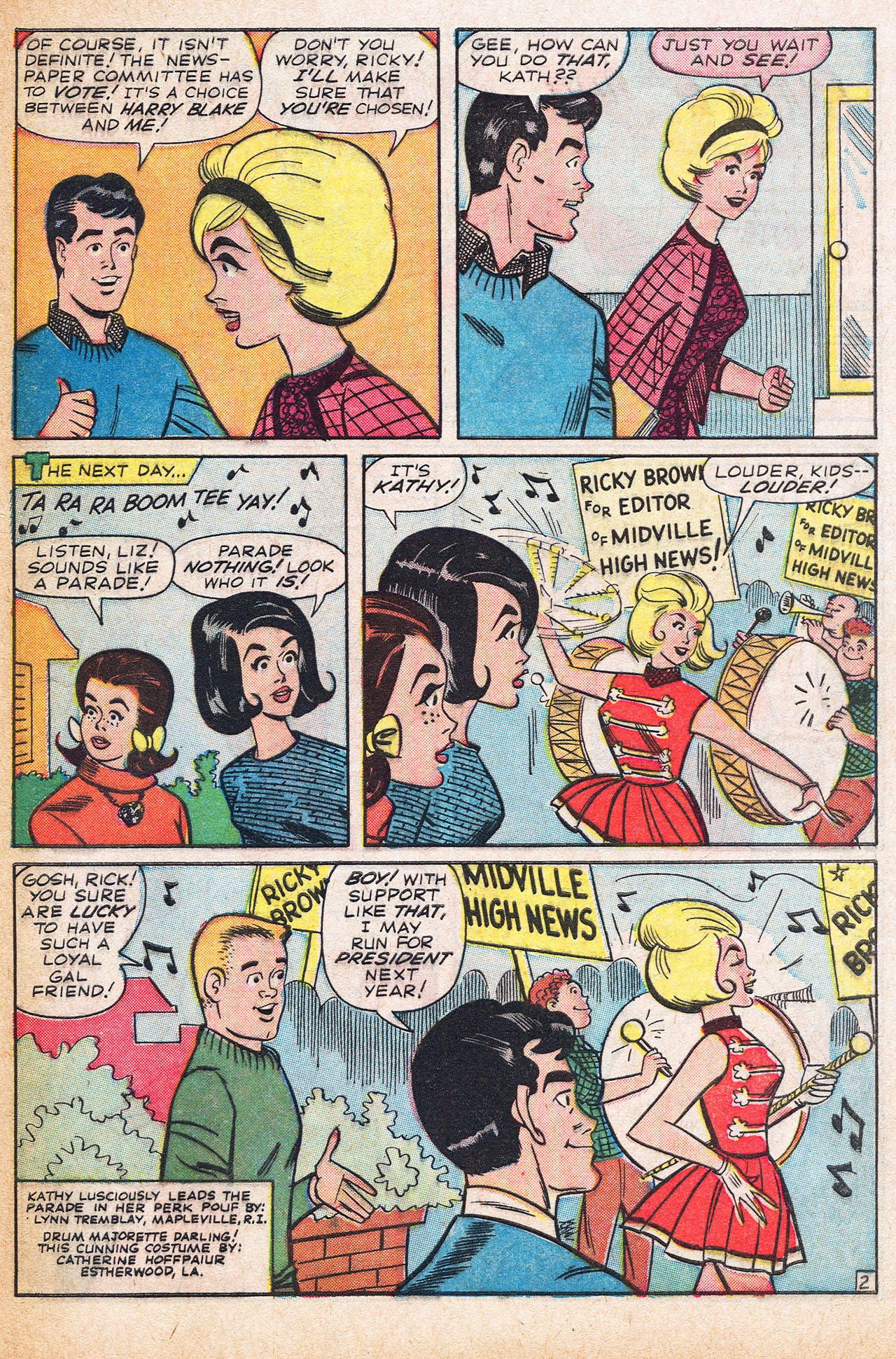 Read online Kathy (1959) comic -  Issue #27 - 29