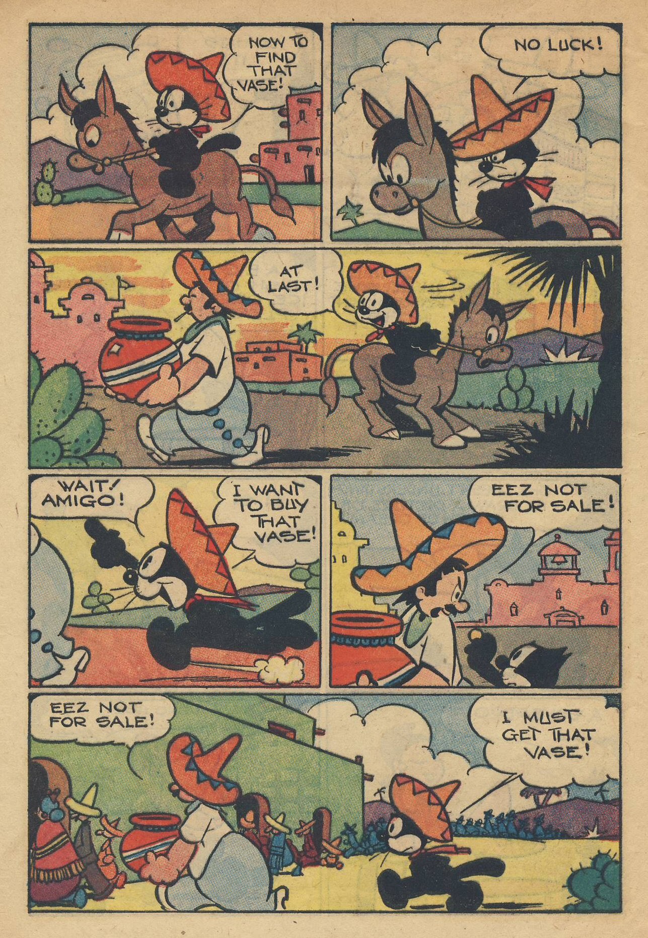 Read online Felix the Cat (1951) comic -  Issue #40 - 8