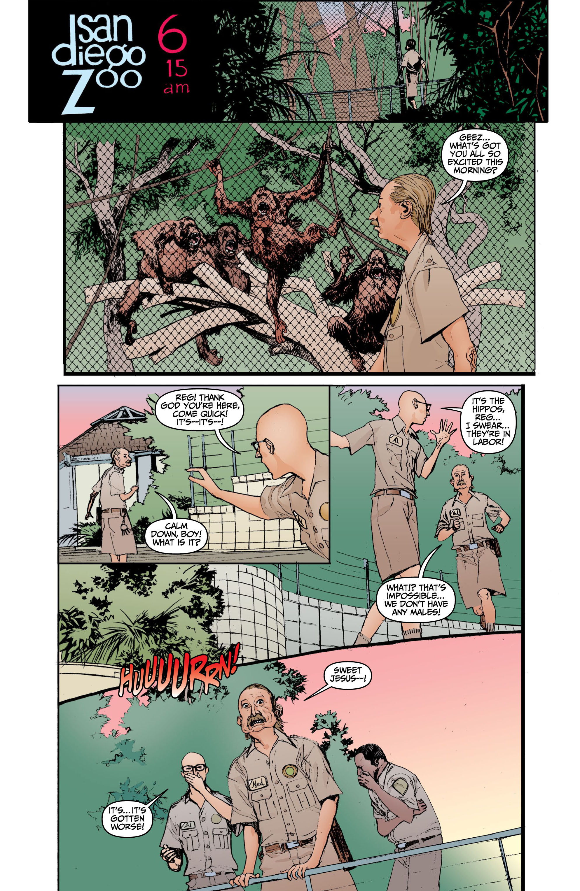 Read online Animal Man: The Hunt comic -  Issue # TPB - 40