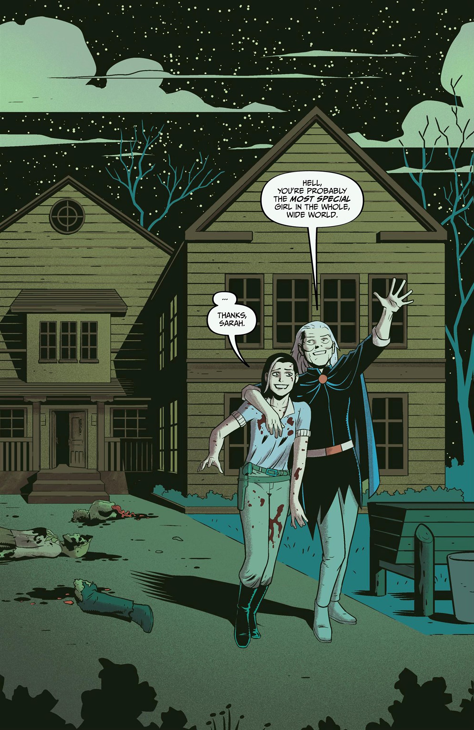 Read online Midnight Western Theatre: Witch Trial comic -  Issue #1 - 16