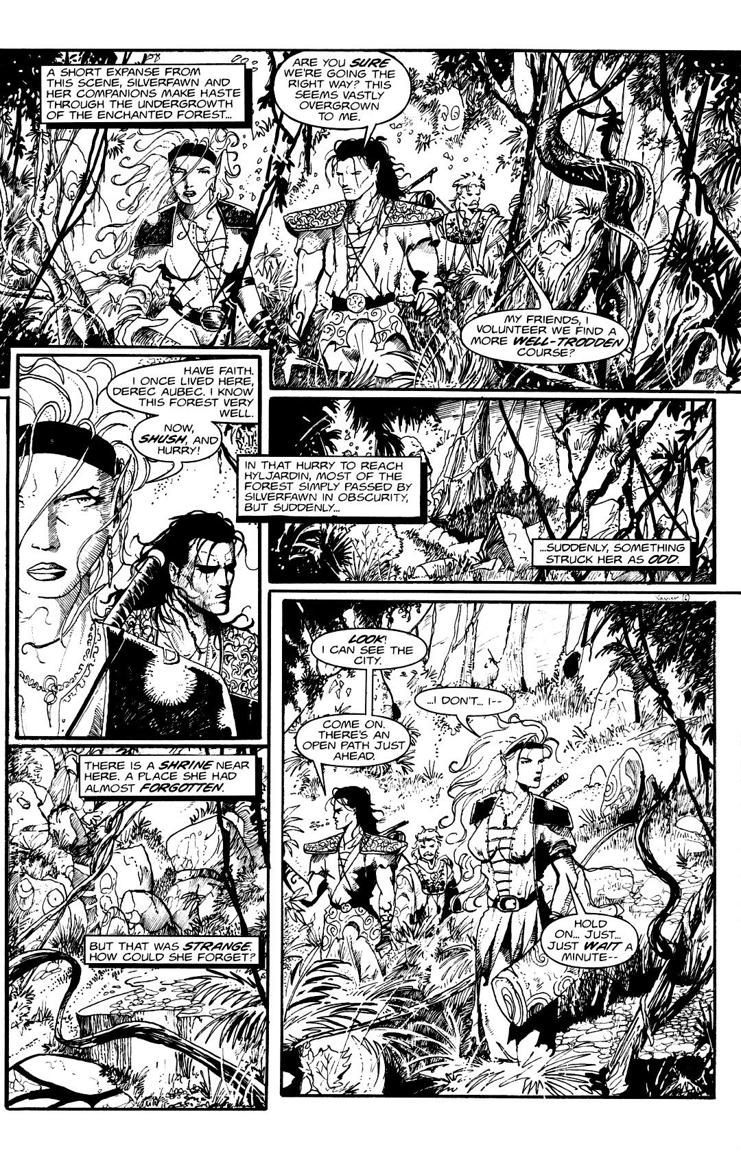 Read online Legendlore comic -  Issue #3 - 10