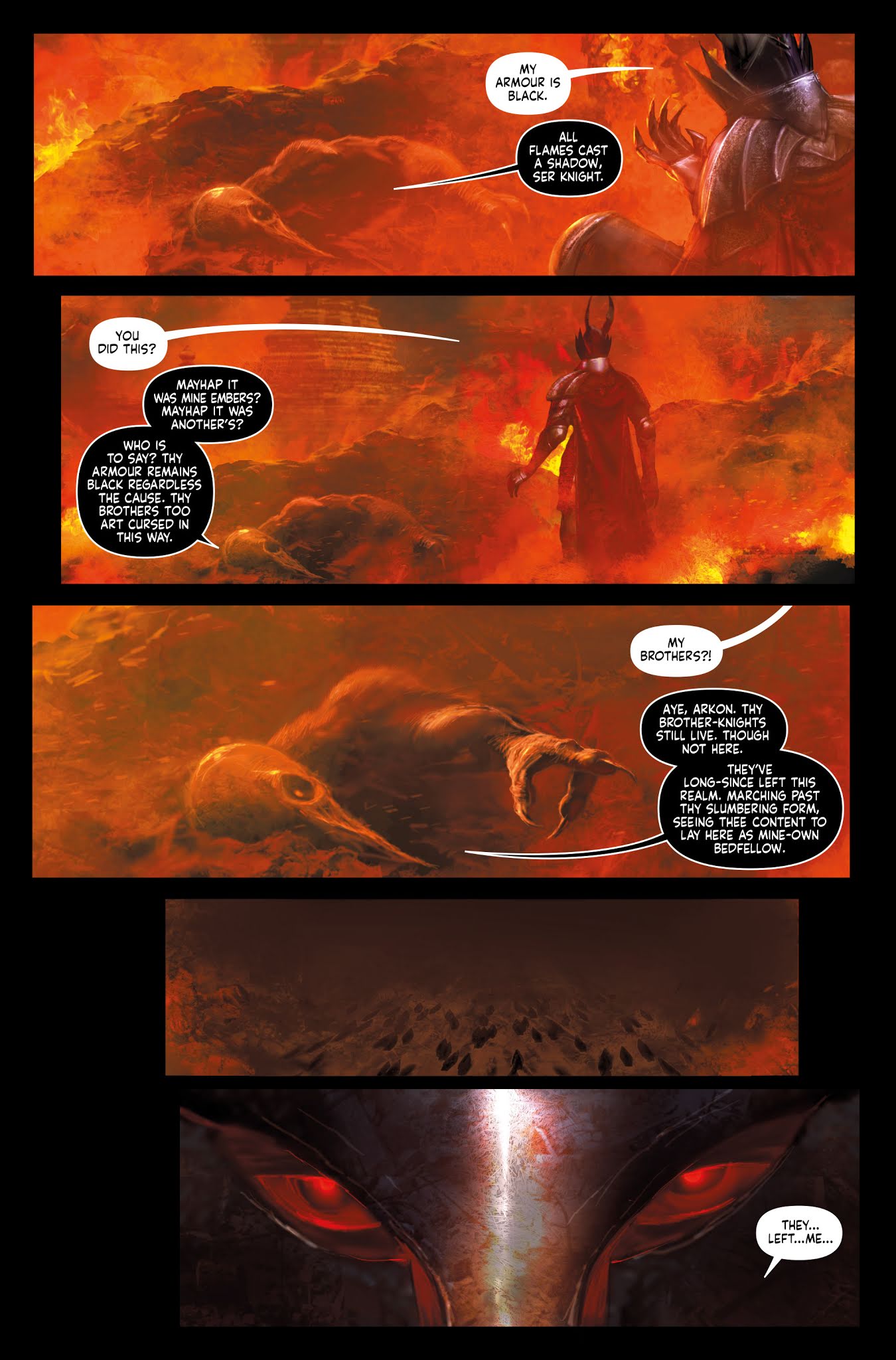Read online Dark Souls: The Age of Fire comic -  Issue #2 - 24