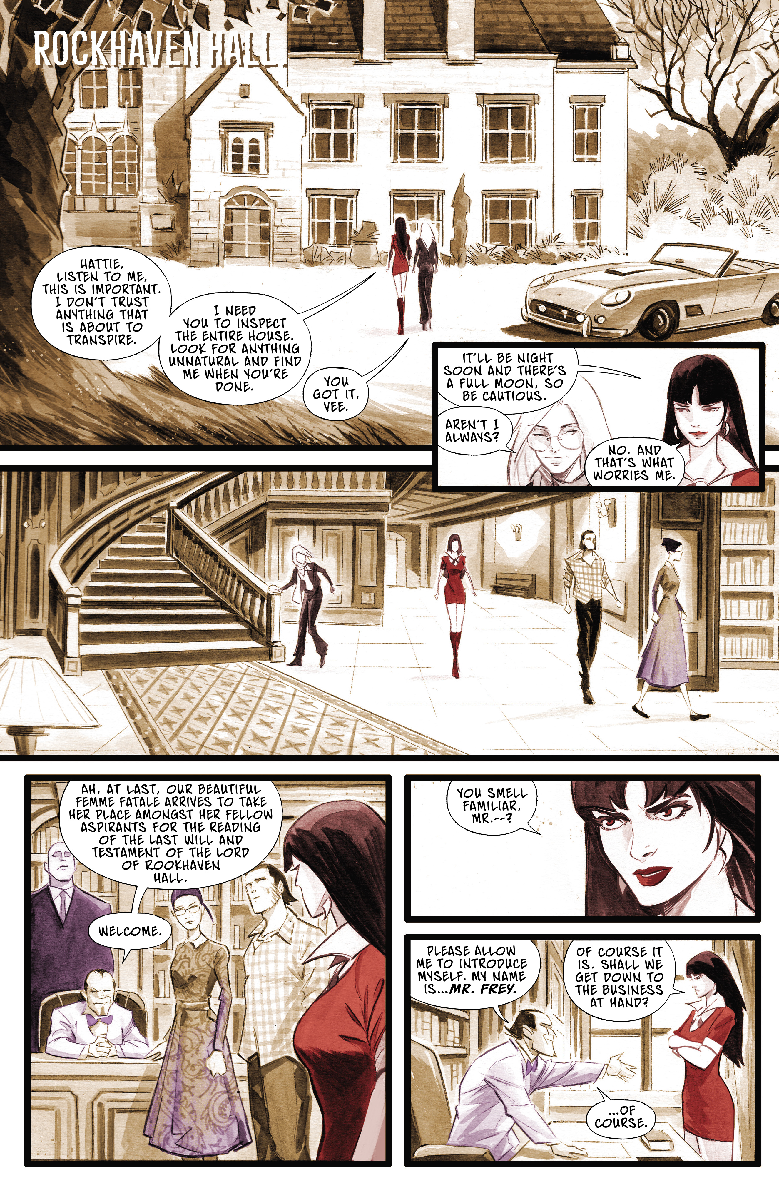 Read online Vampirella: Dead Flowers comic -  Issue #1 - 18