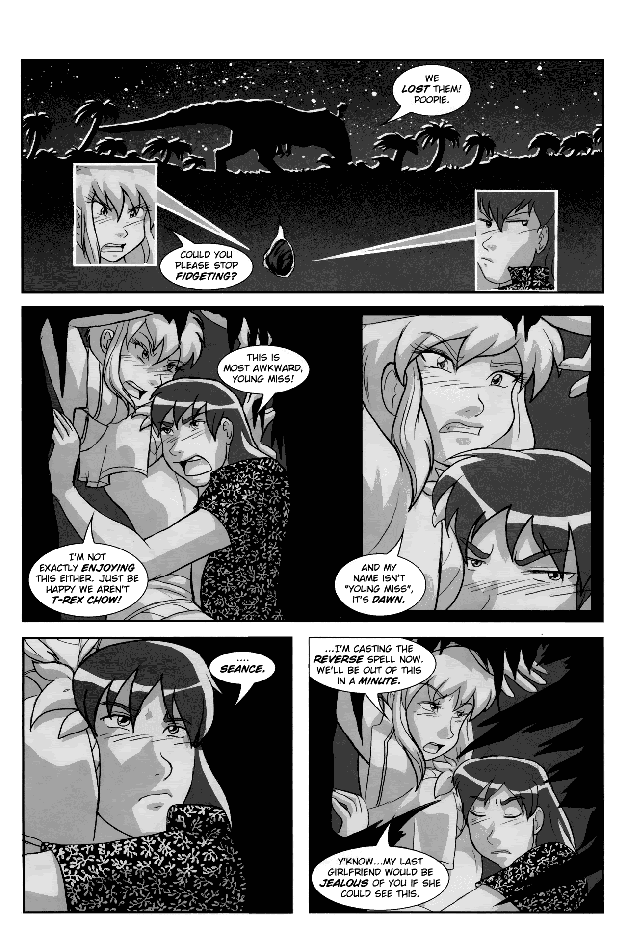 Read online Gold Digger/Ninja High School: Maidens of Twilight comic -  Issue #2 - 8