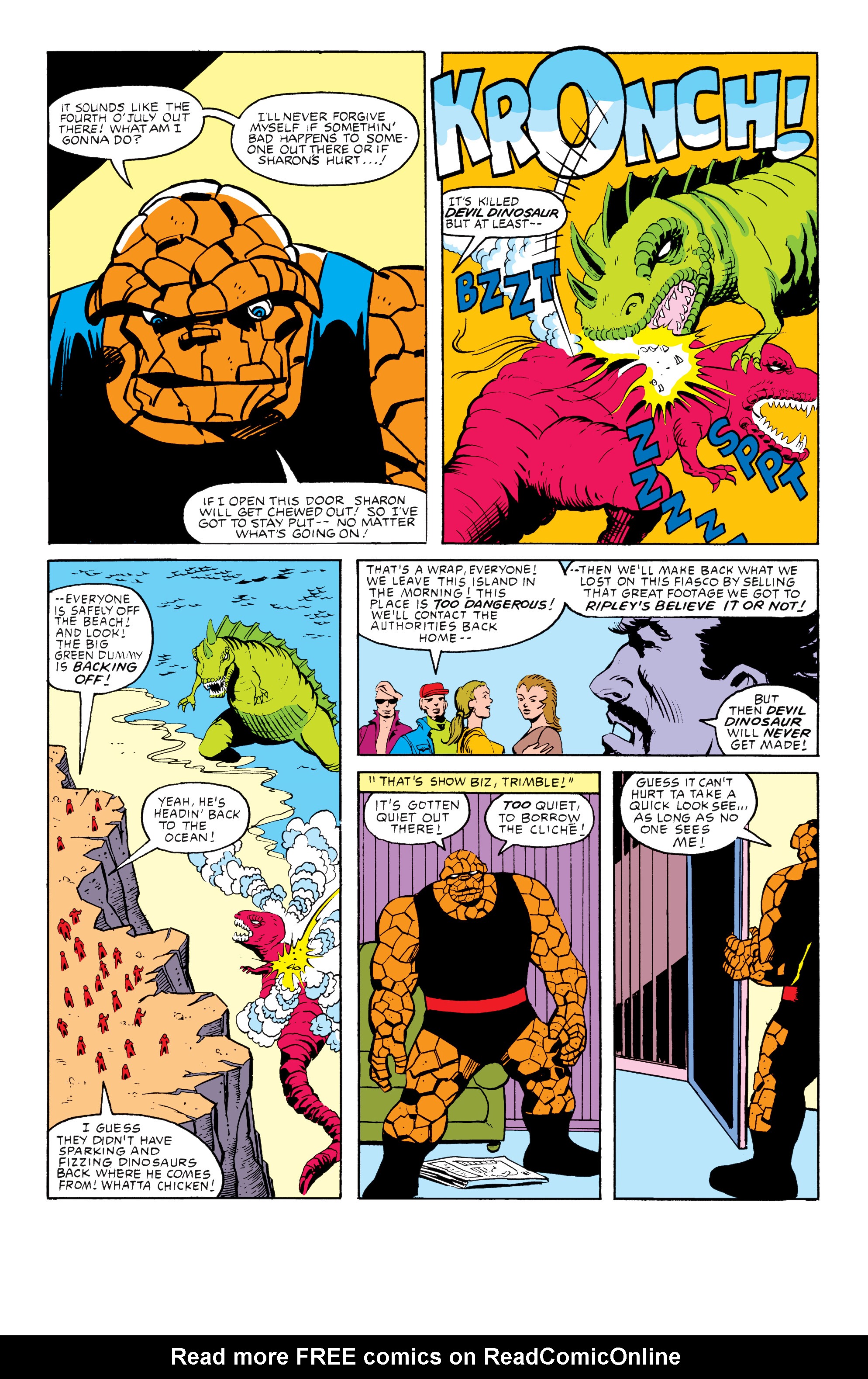 Read online The Thing Omnibus comic -  Issue # TPB (Part 9) - 6