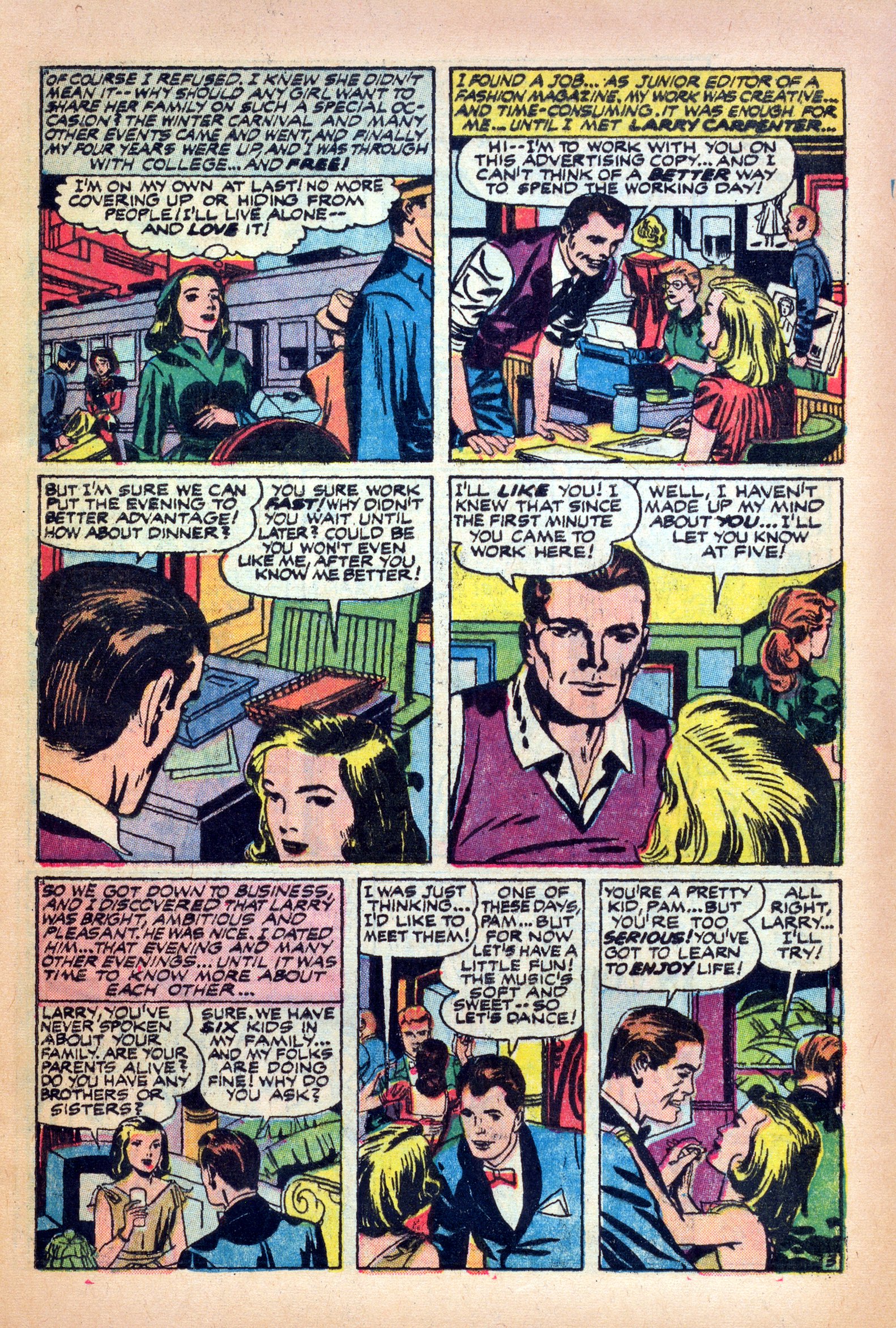 Read online Young Love (1949) comic -  Issue #69 - 5