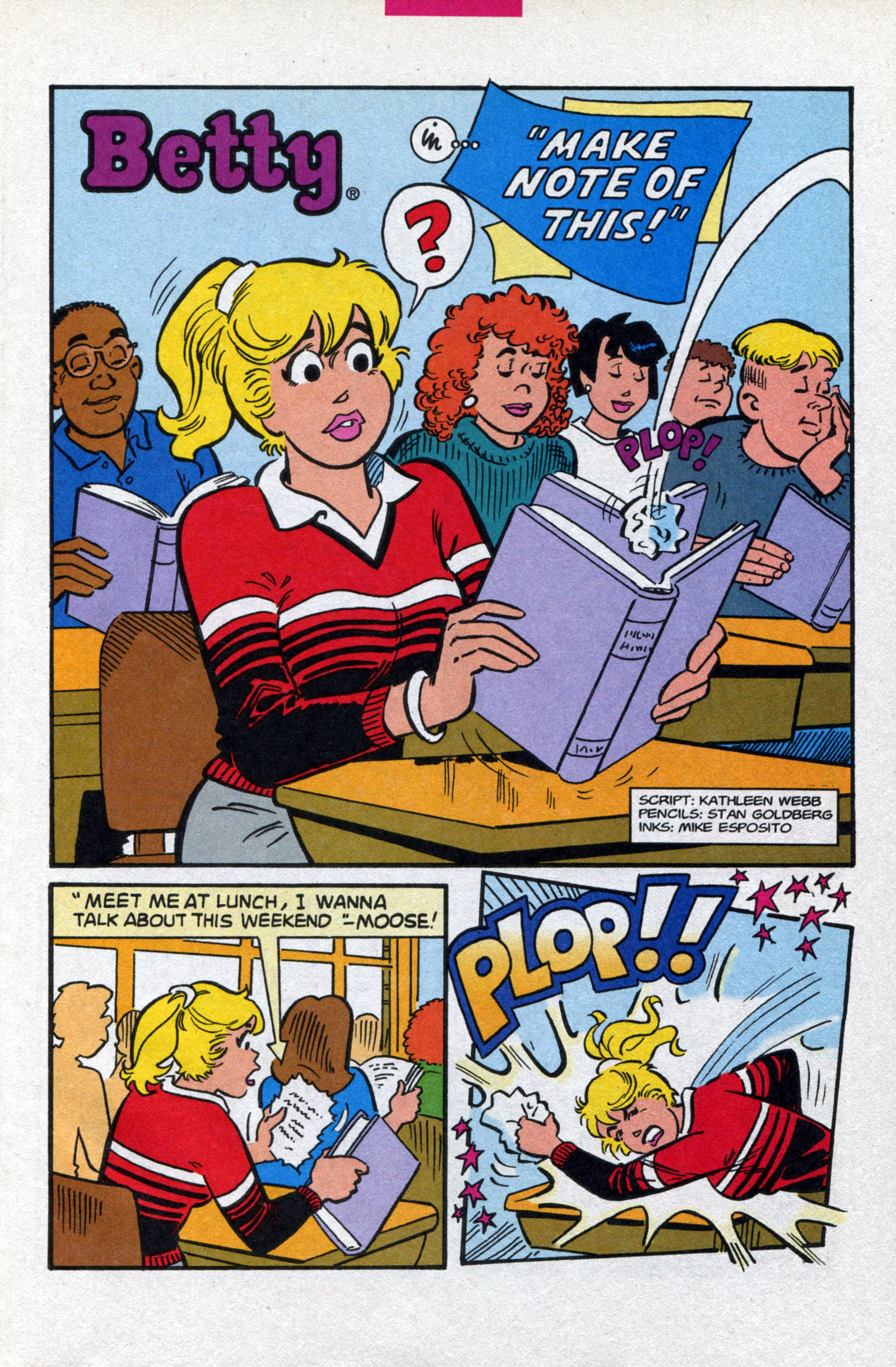 Read online Betty comic -  Issue #69 - 28