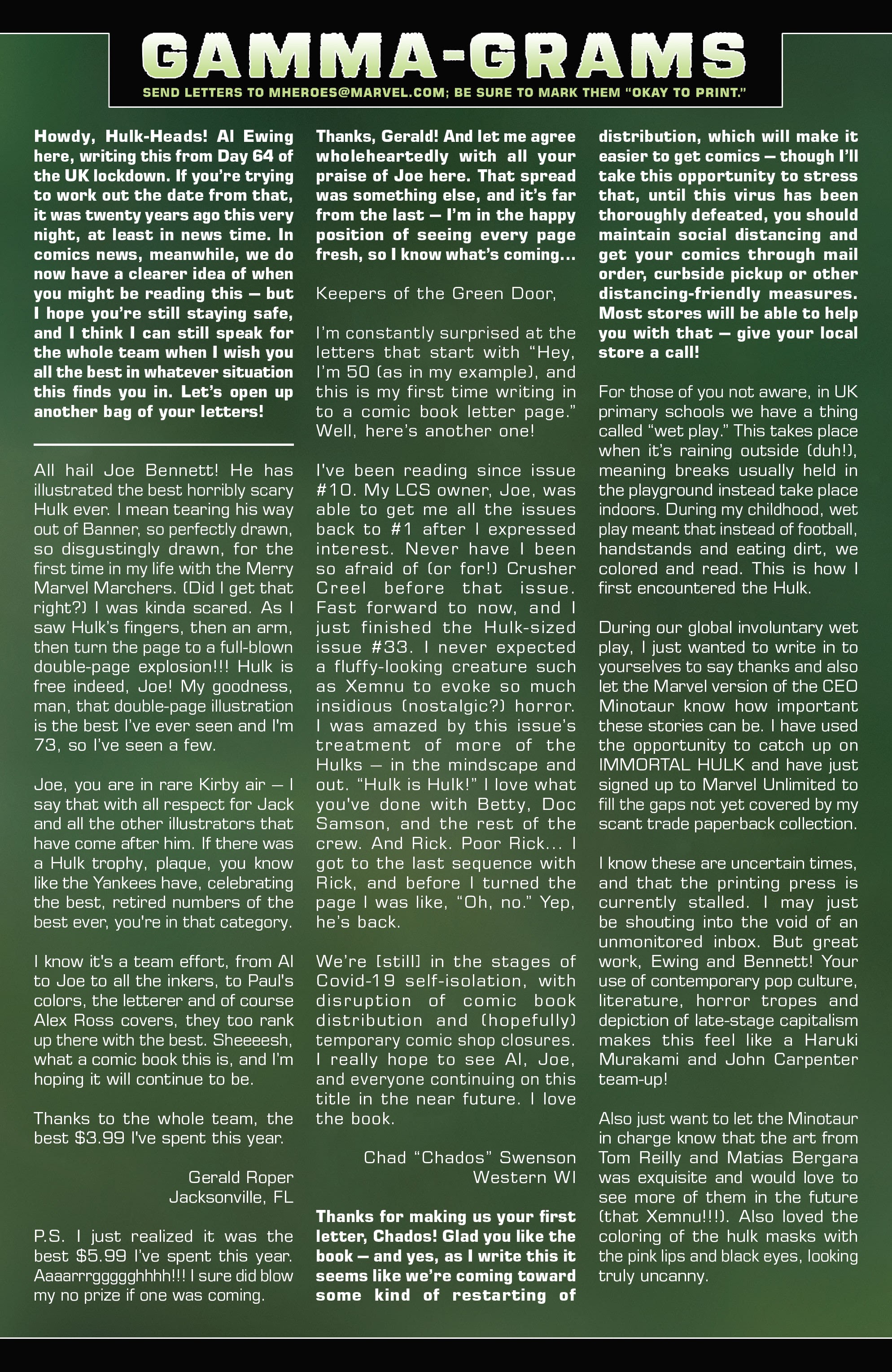 Read online Immortal Hulk comic -  Issue #37 - 21