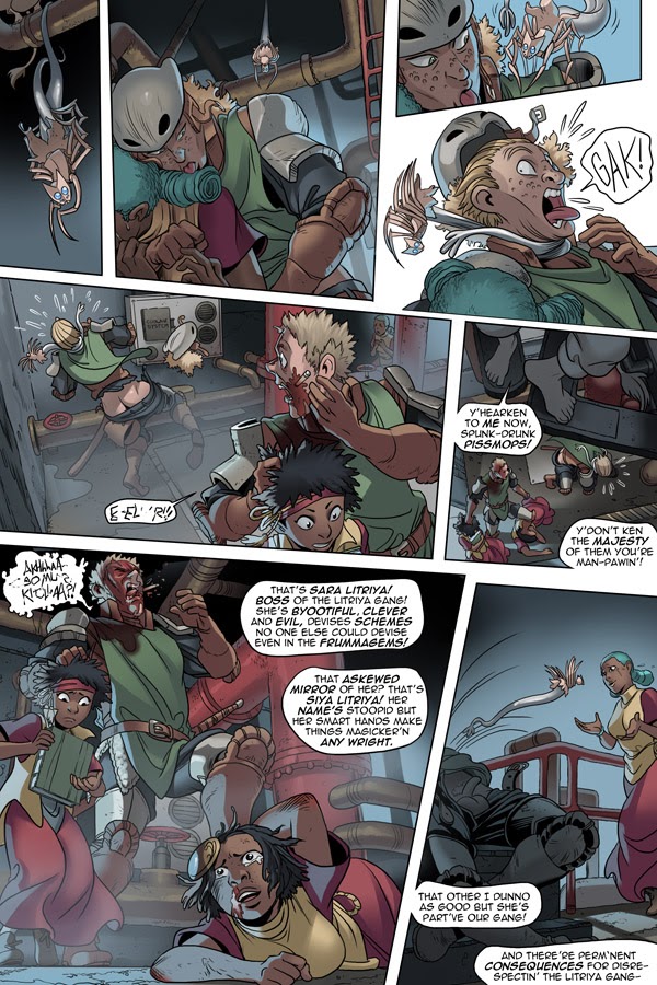 Read online Unsounded comic -  Issue #16 - 65