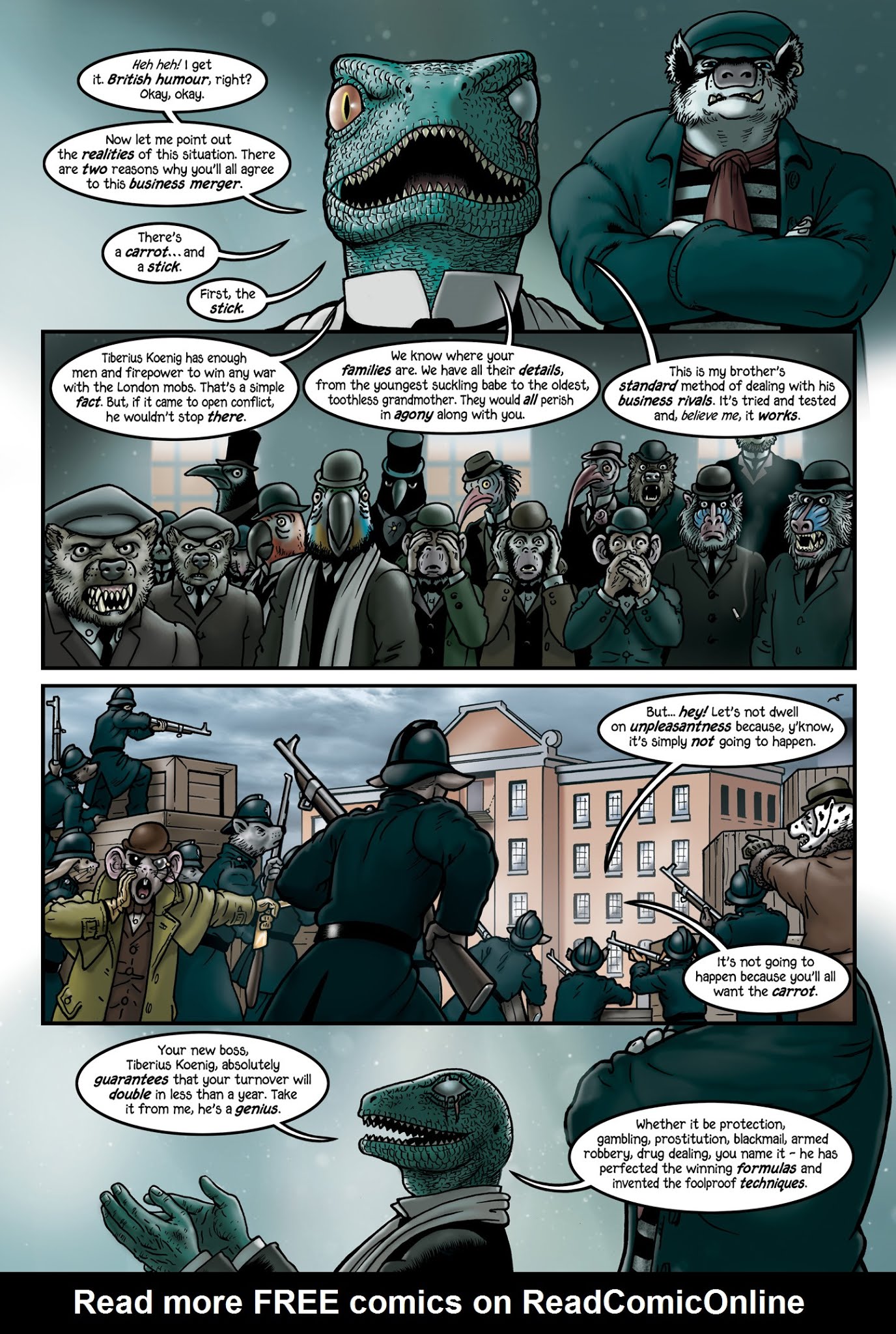 Read online Grandville Force Majeur comic -  Issue # TPB (Part 2) - 1