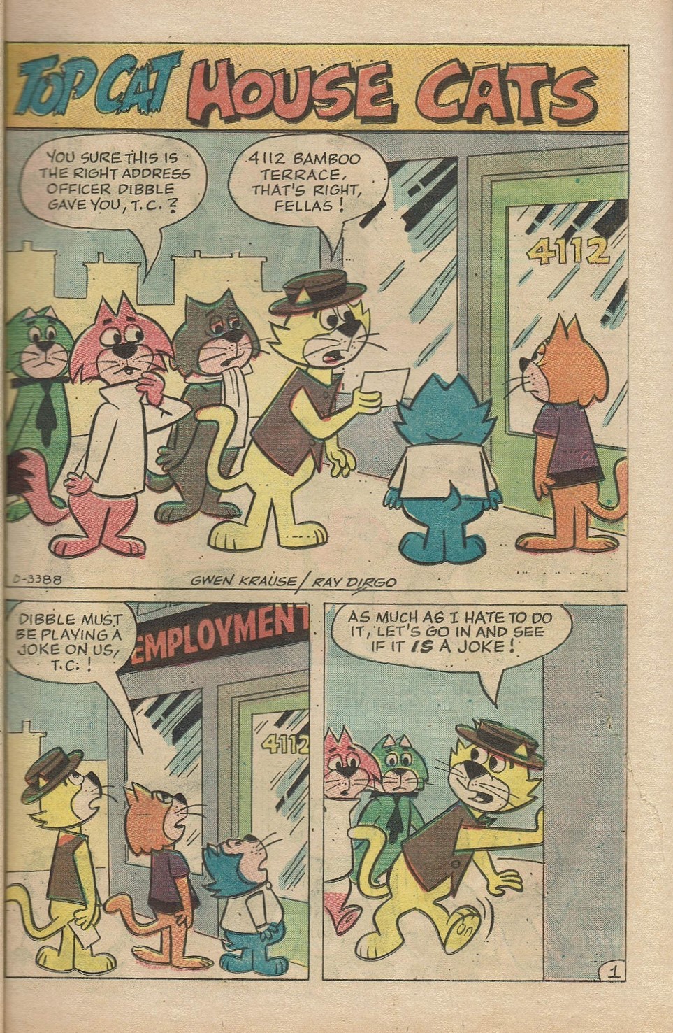 Read online Top Cat (1970) comic -  Issue #15 - 15