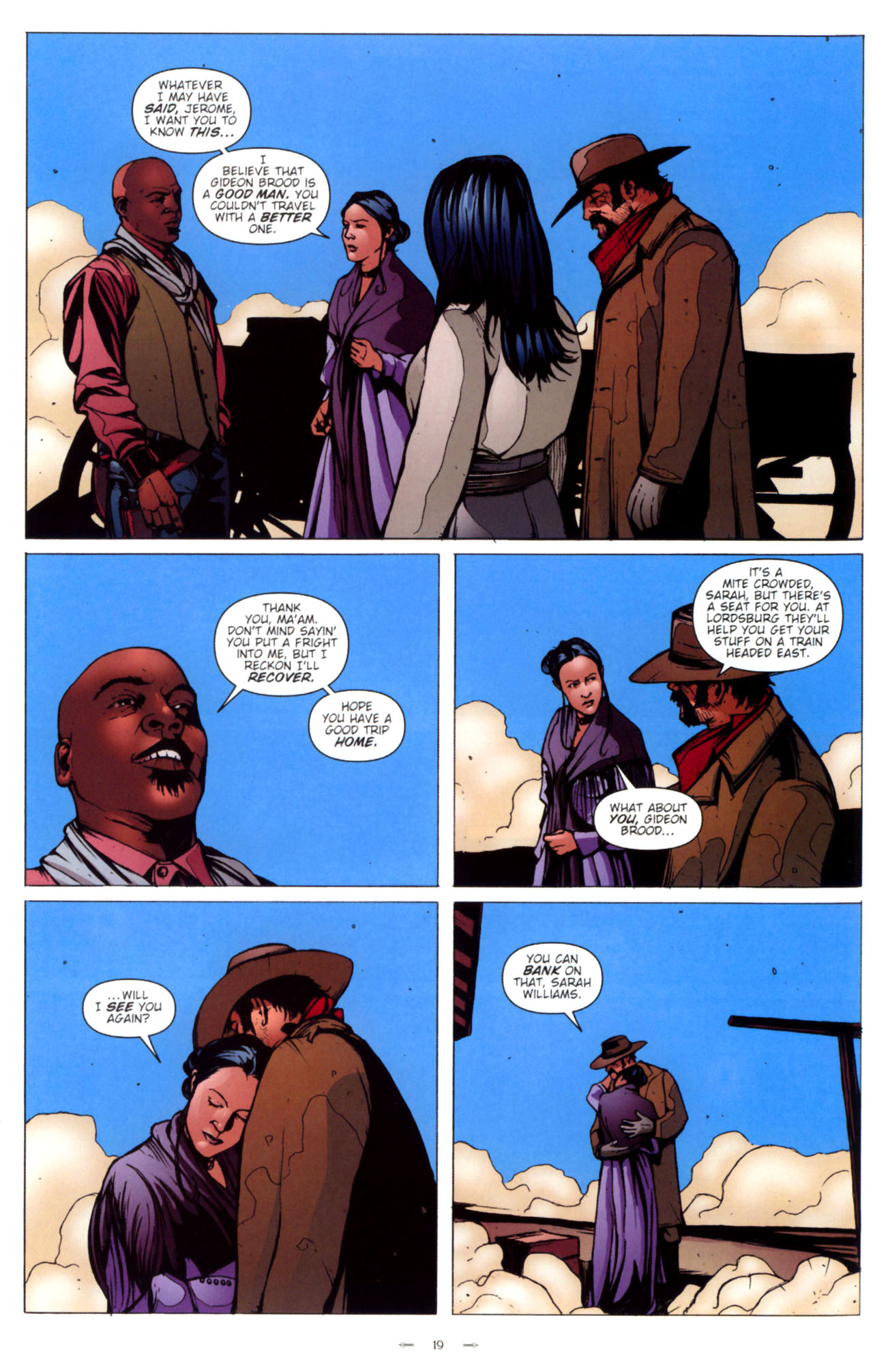 Read online Desperadoes: Banners of Gold comic -  Issue #4 - 21