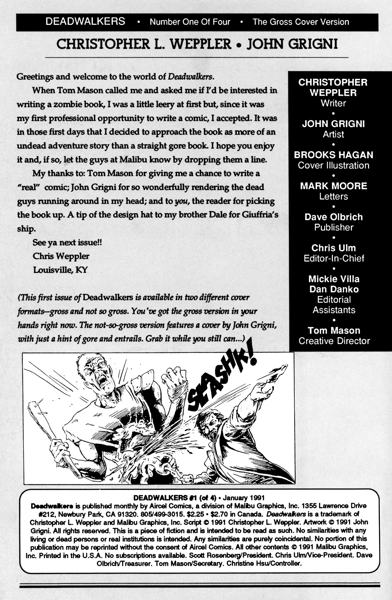 Read online Dead Walkers comic -  Issue #1 - 3