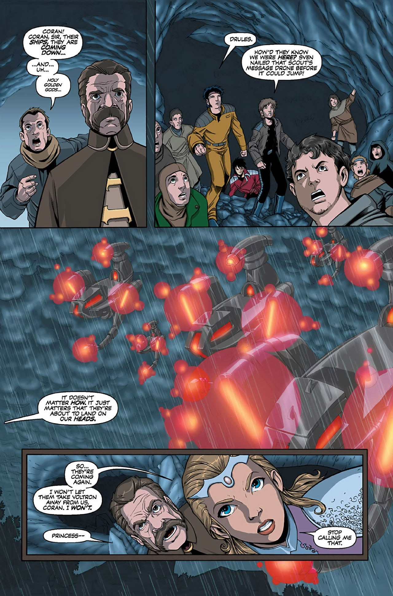Read online Voltron: Defender of the Universe (Existed) comic -  Issue #2 - 3