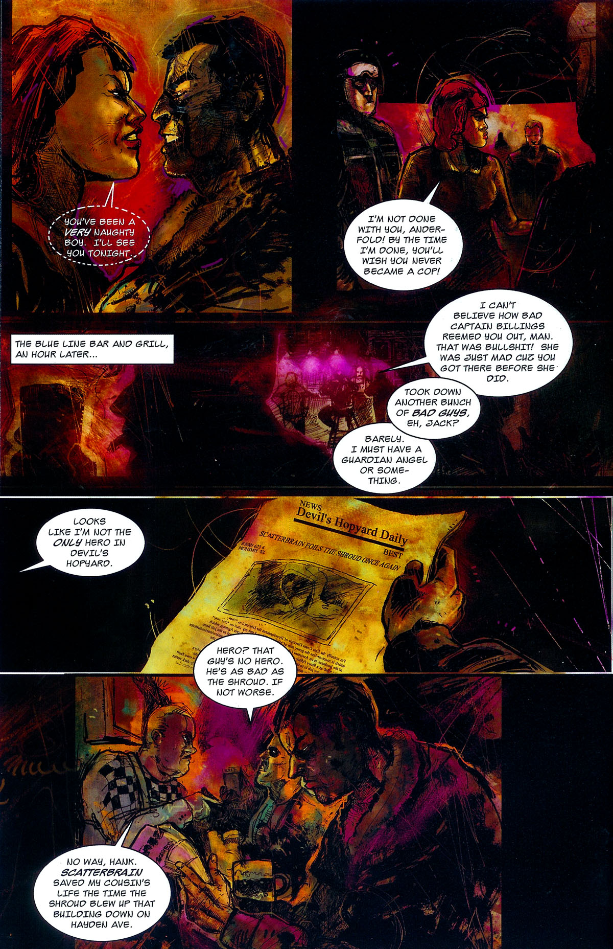 Read online Scatterbrain comic -  Issue #1 - 10