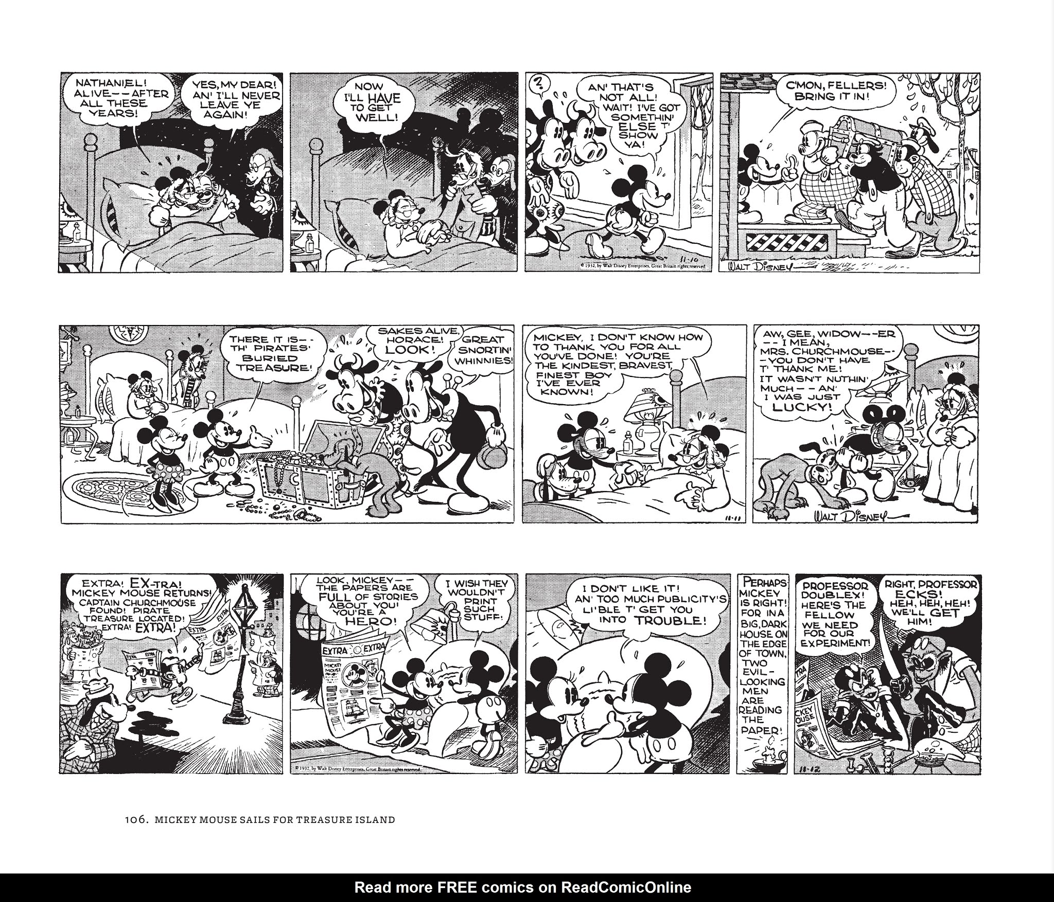 Read online Walt Disney's Mickey Mouse by Floyd Gottfredson comic -  Issue # TPB 2 (Part 2) - 6