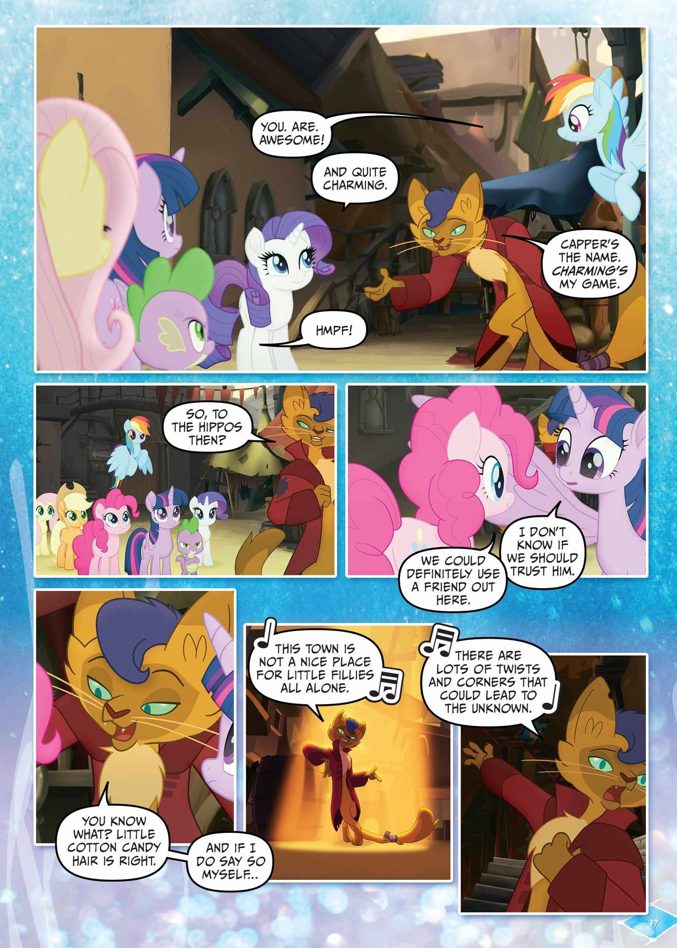 Read online My Little Pony: The Movie Adaptation comic -  Issue # TPB - 38