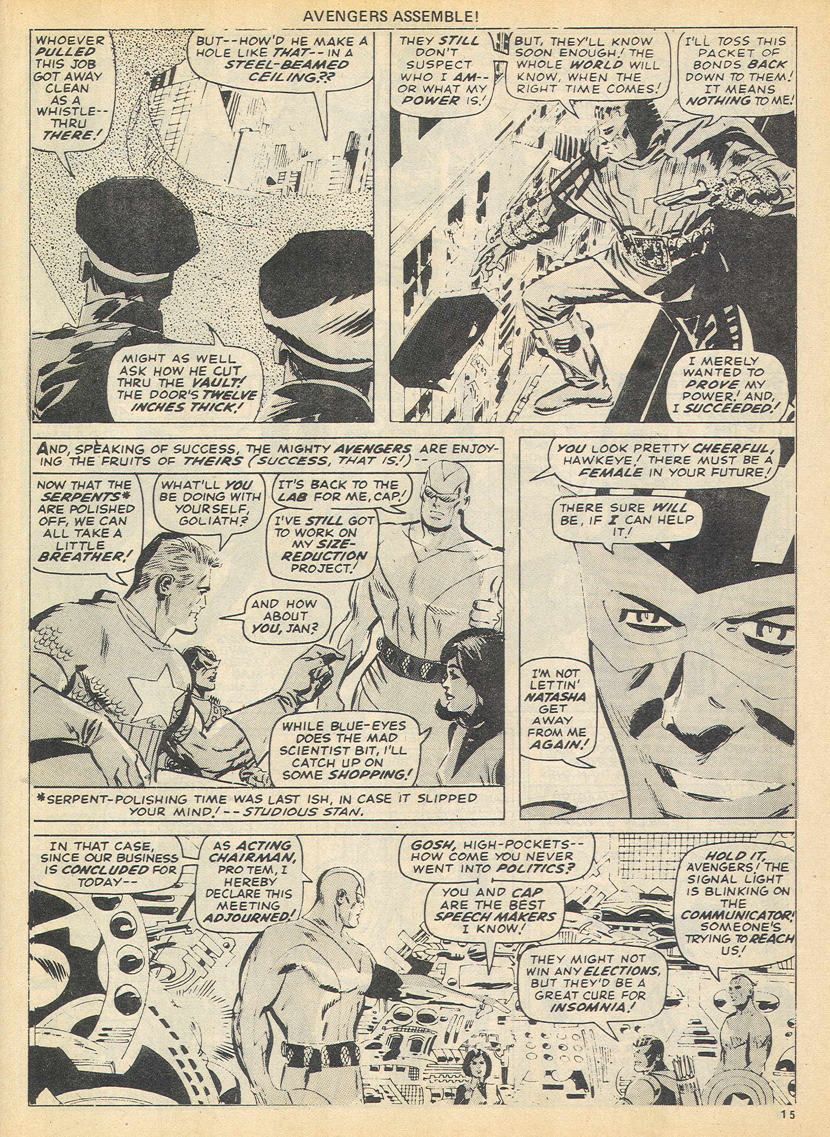 Read online The Avengers (1973) comic -  Issue #34 - 15