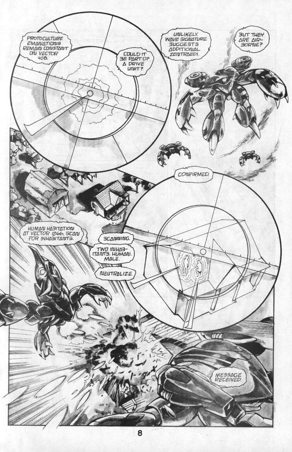 Read online Robotech: Invid War comic -  Issue #11 - 10