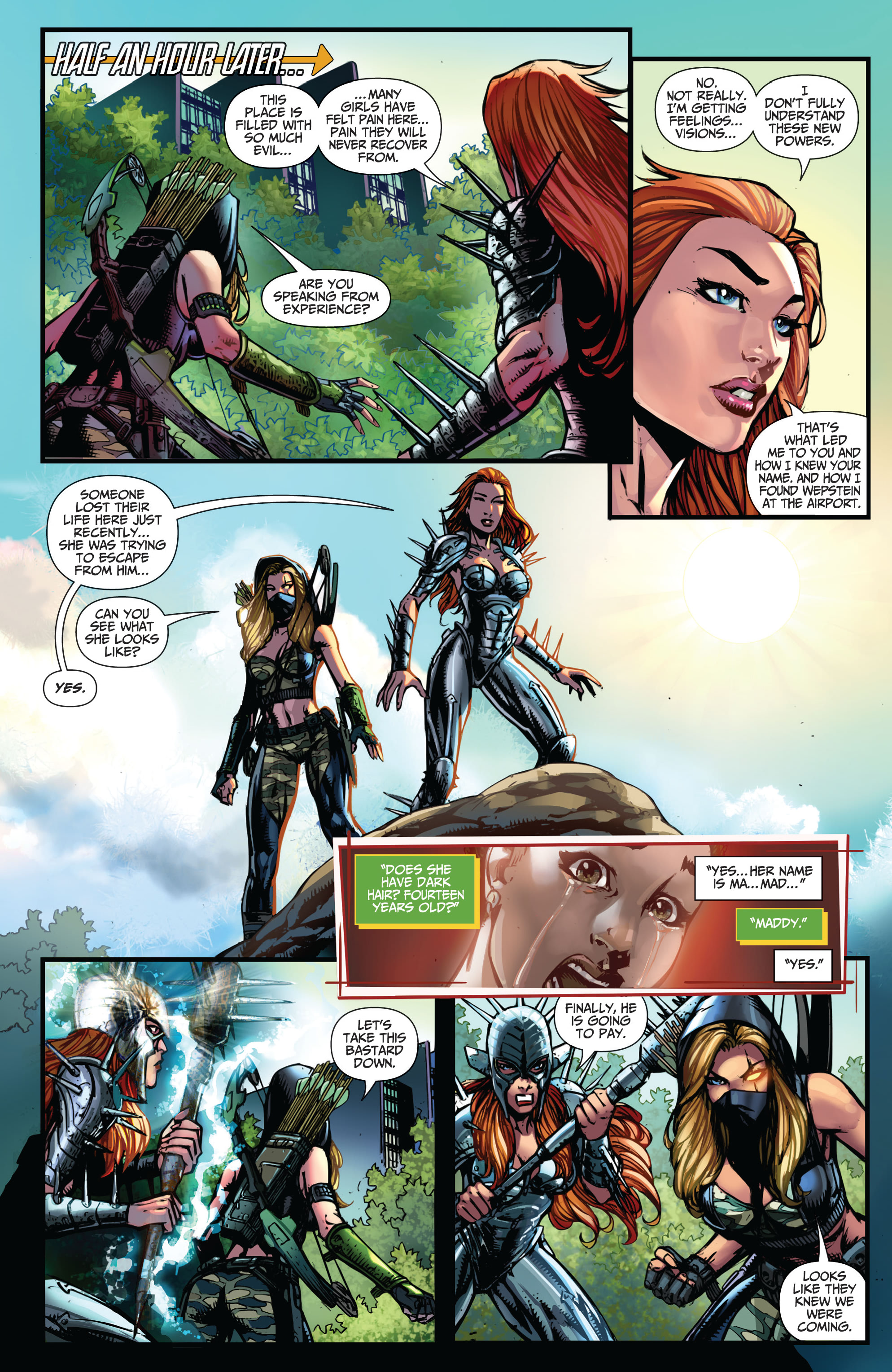 Read online Robyn Hood: Iron Maiden comic -  Issue #2 - 18