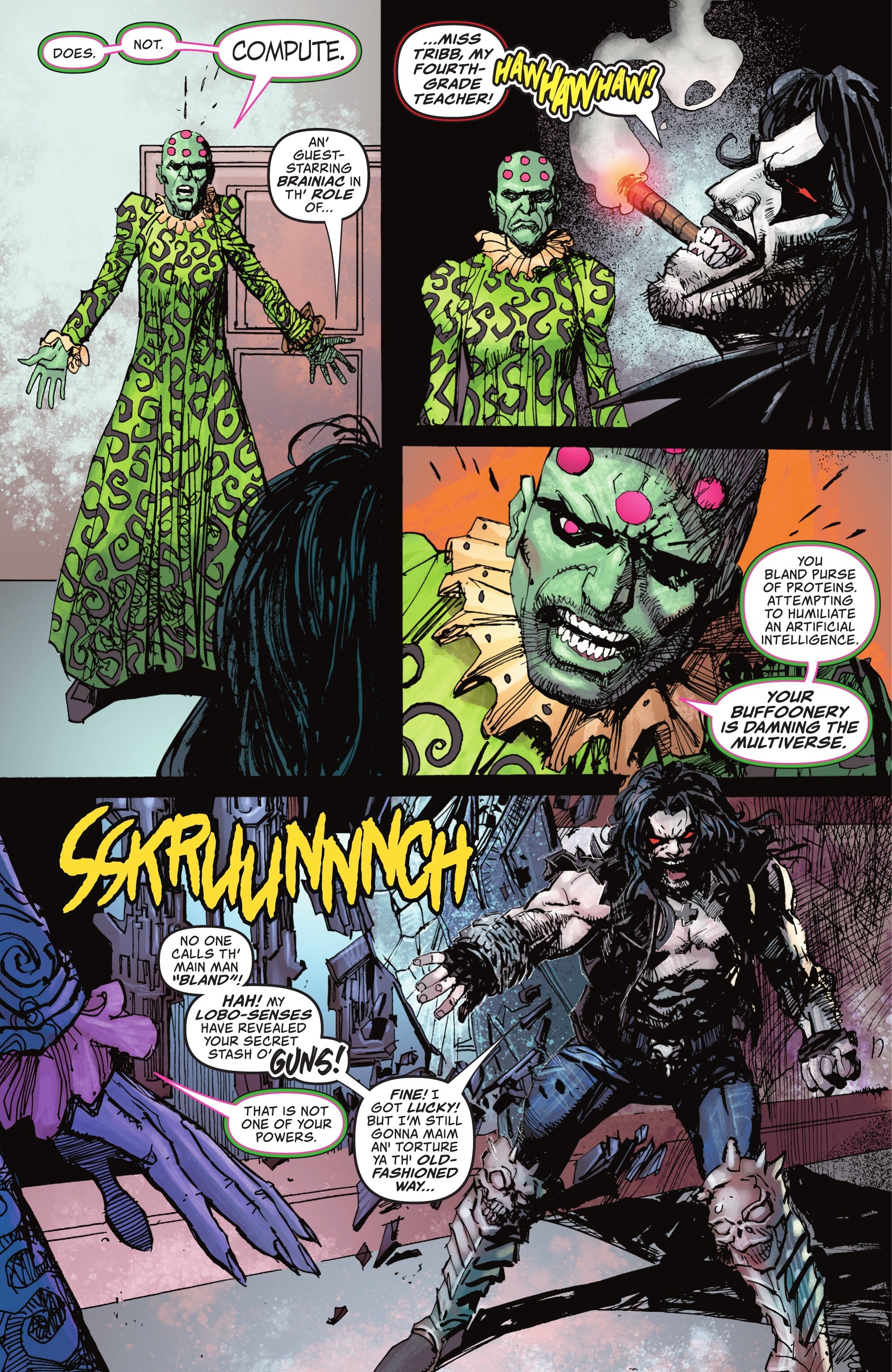 Read online Dark Nights: Death Metal: The Multiverse Who Laughs (2021) comic -  Issue # TPB (Part 2) - 16