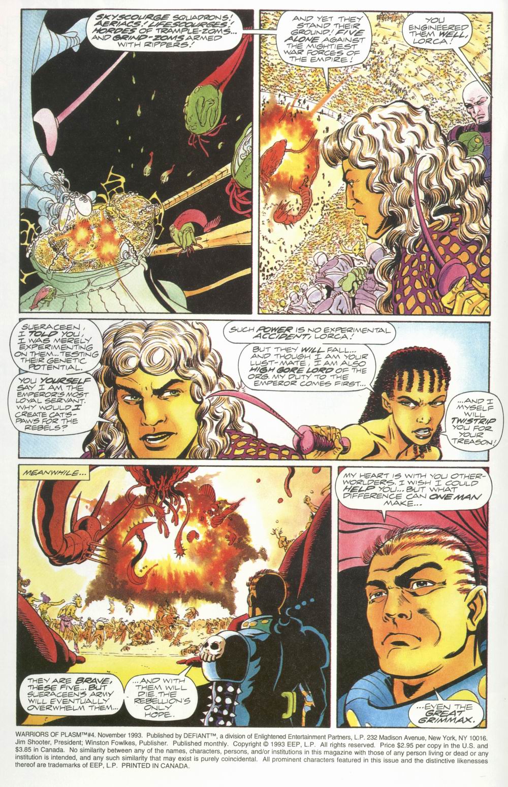 Read online Warriors of Plasm comic -  Issue #4 - 3