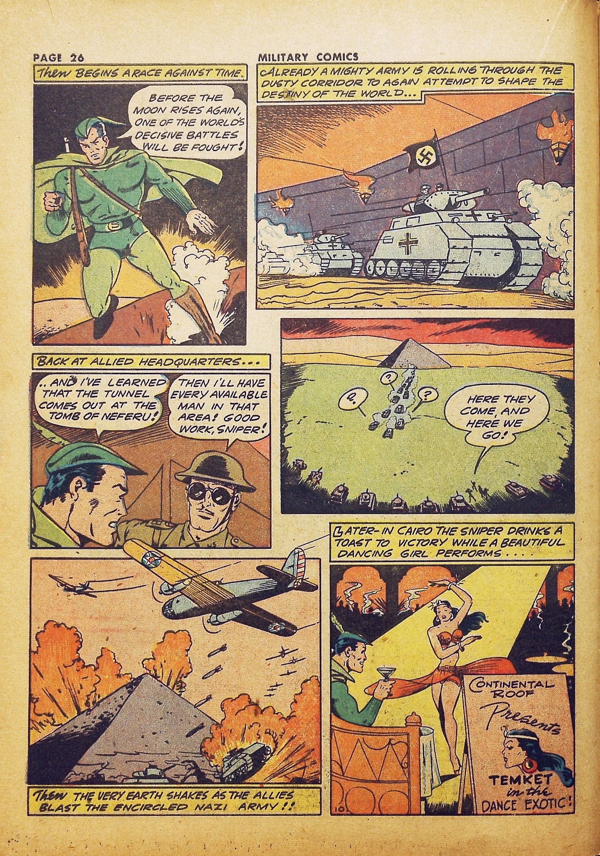 Read online Military Comics comic -  Issue #16 - 28