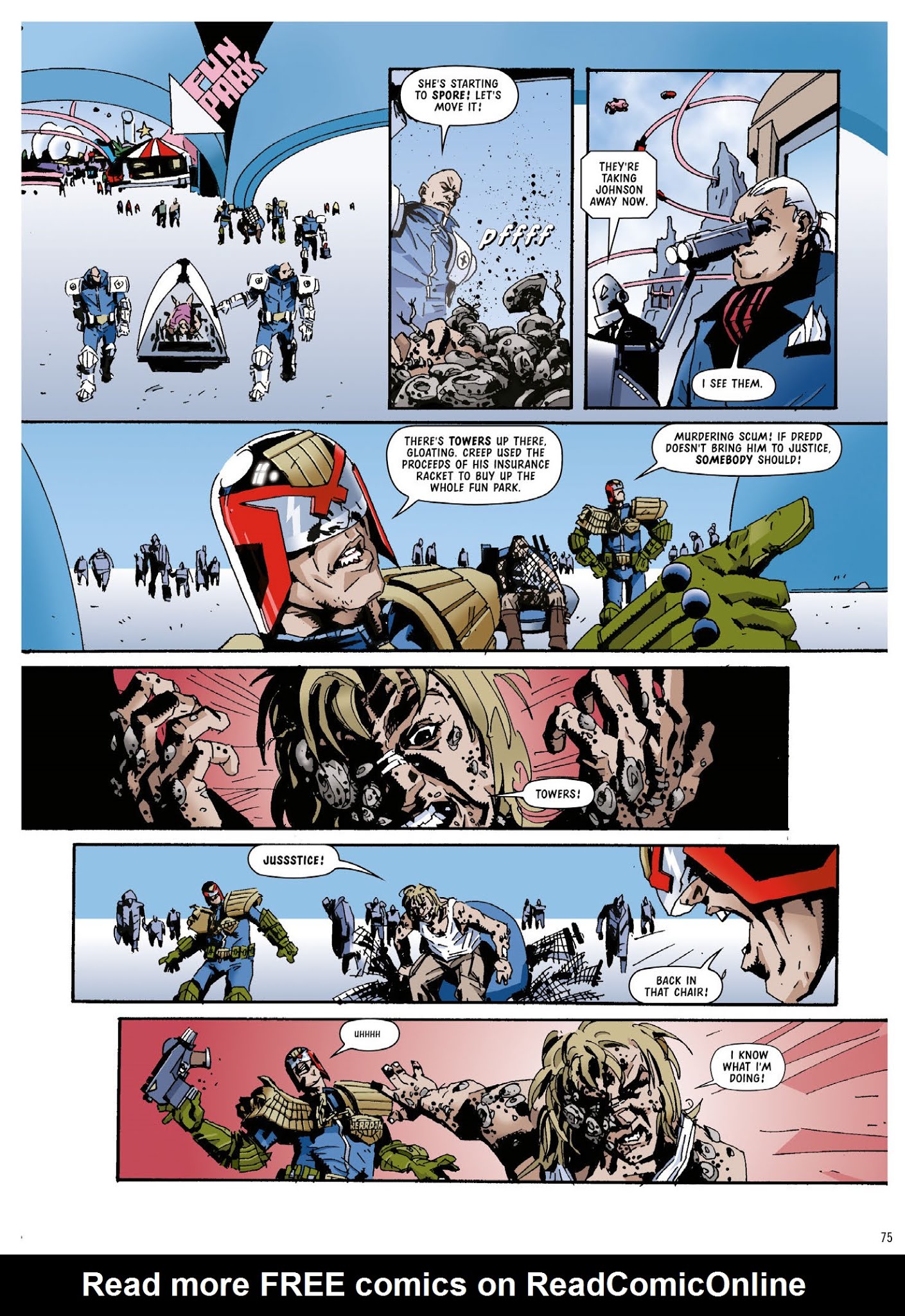 Read online Judge Dredd: The Complete Case Files comic -  Issue # TPB 32 (Part 1) - 77