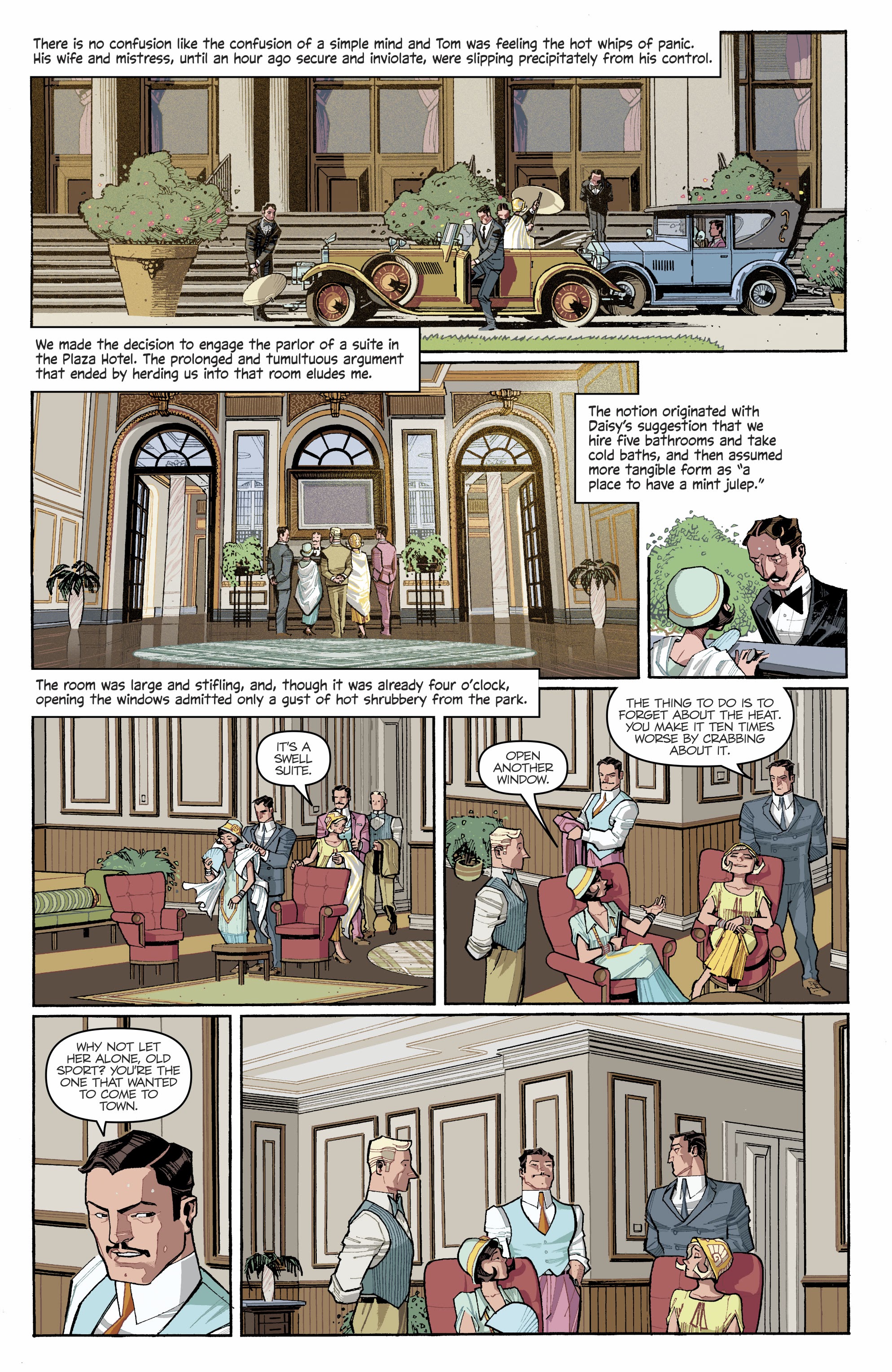 Read online The Great Gatsby comic -  Issue #5 - 16