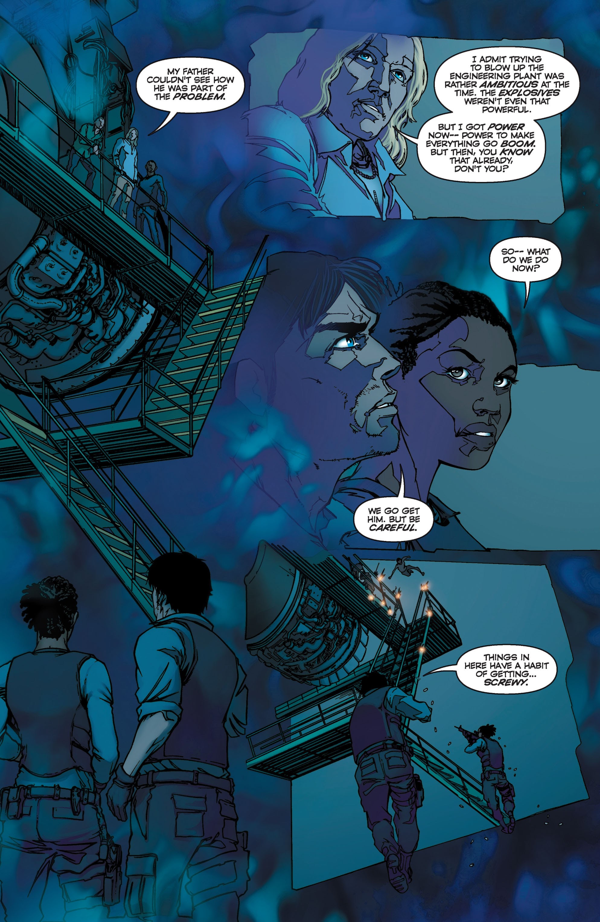 Read online Mindfield comic -  Issue #6 - 7