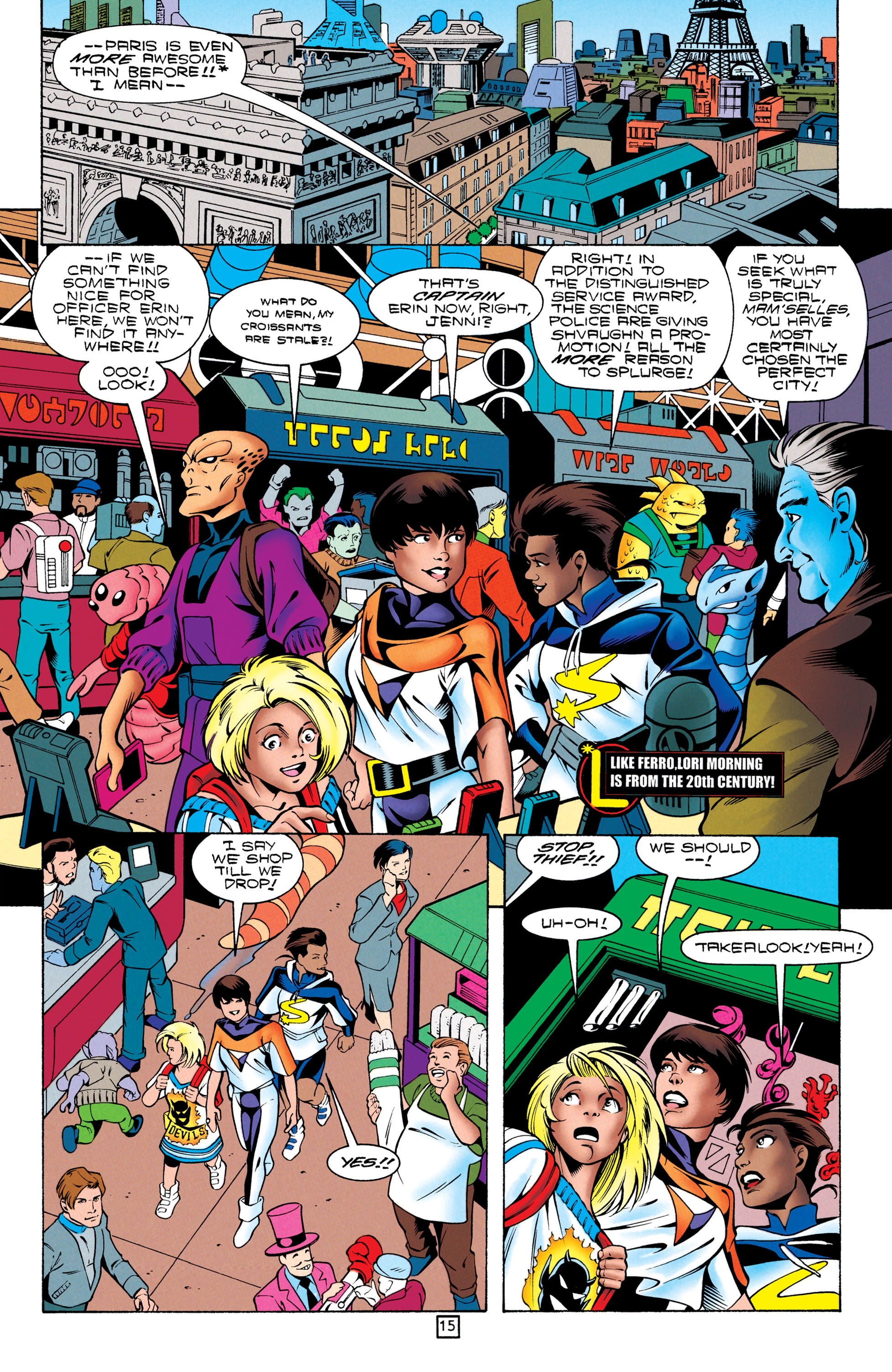 Read online Legionnaires comic -  Issue #58 - 16