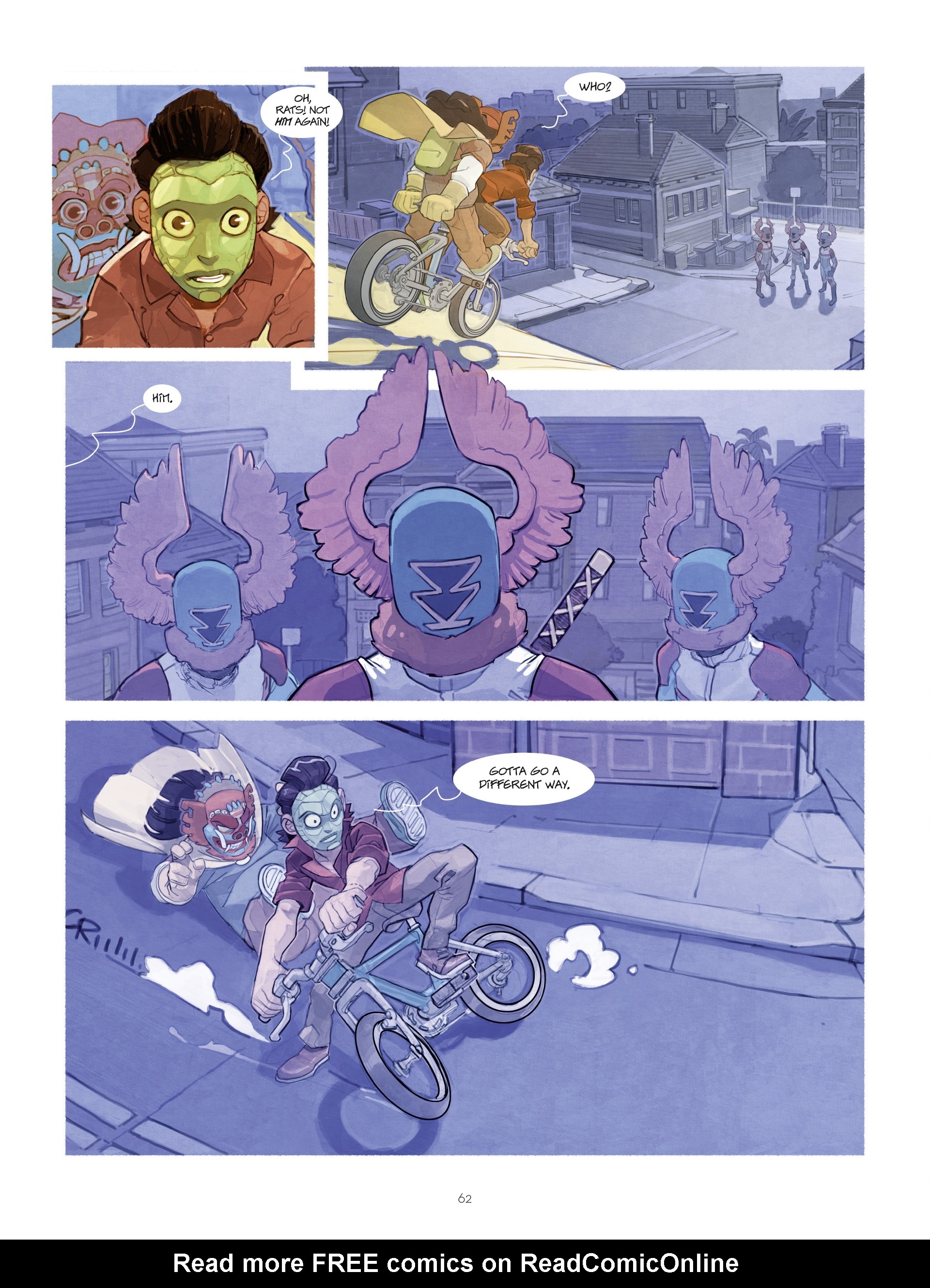 Read online Masks comic -  Issue #2 - 58