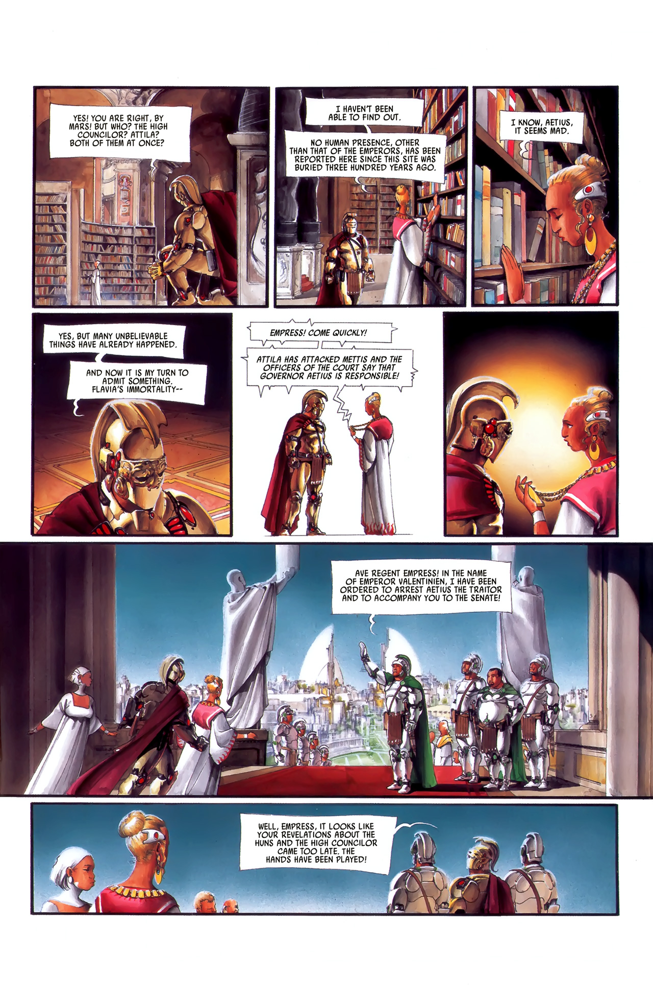 Read online Scourge of the Gods comic -  Issue #3 - 33