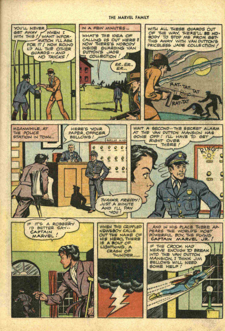 Read online The Marvel Family comic -  Issue #17 - 18
