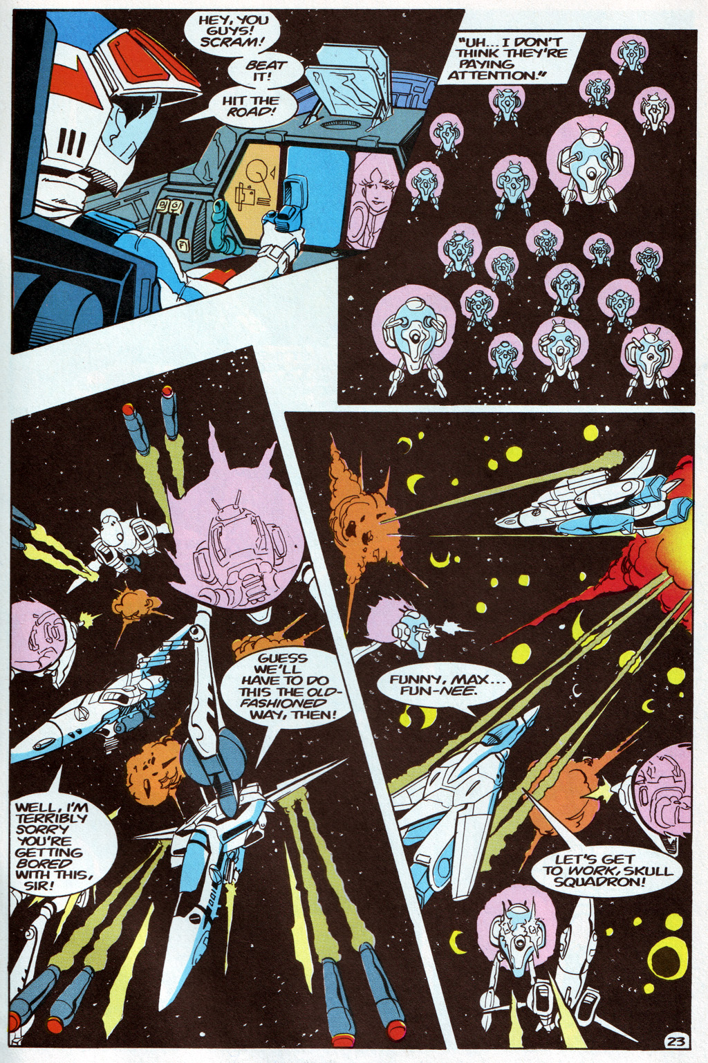 Read online Robotech The Macross Saga comic -  Issue #23 - 24