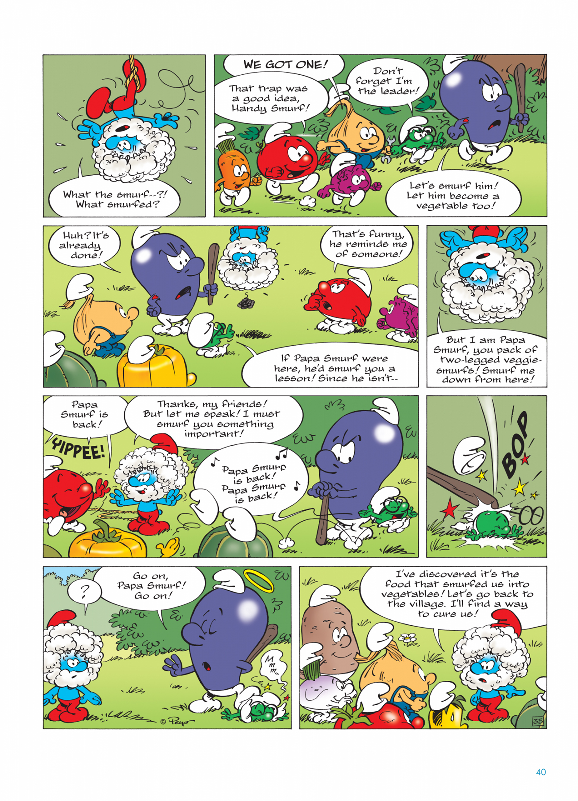 Read online The Smurfs comic -  Issue #26 - 40