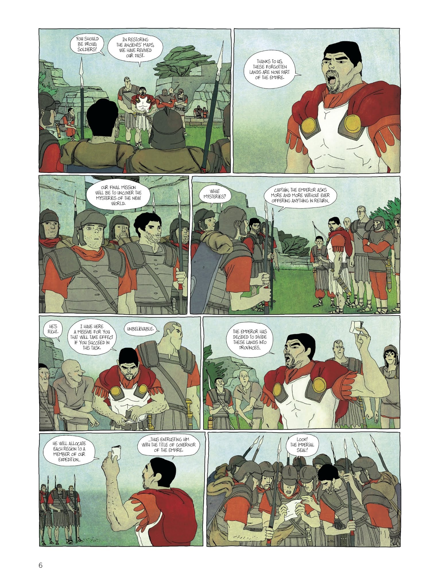 Read online For the Empire comic -  Issue #3 - 6