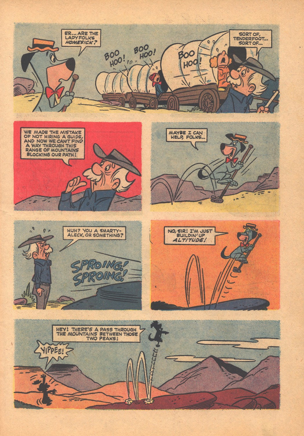 Read online Huckleberry Hound (1960) comic -  Issue #19 - 7