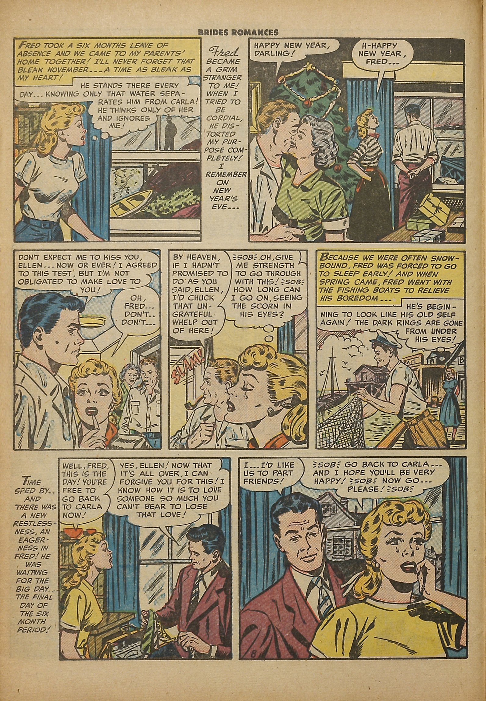 Read online Brides Romances comic -  Issue #4 - 10